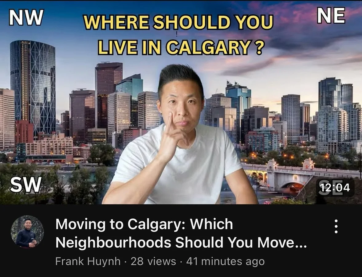 Considering a move to Calgary? I&rsquo;ve created a YouTube video that breaks down the city in a simple, easy to understand way to help anyone exploring relocation. 

If you&rsquo;re thinking about moving to Calgary, feel free to send me a direct mes