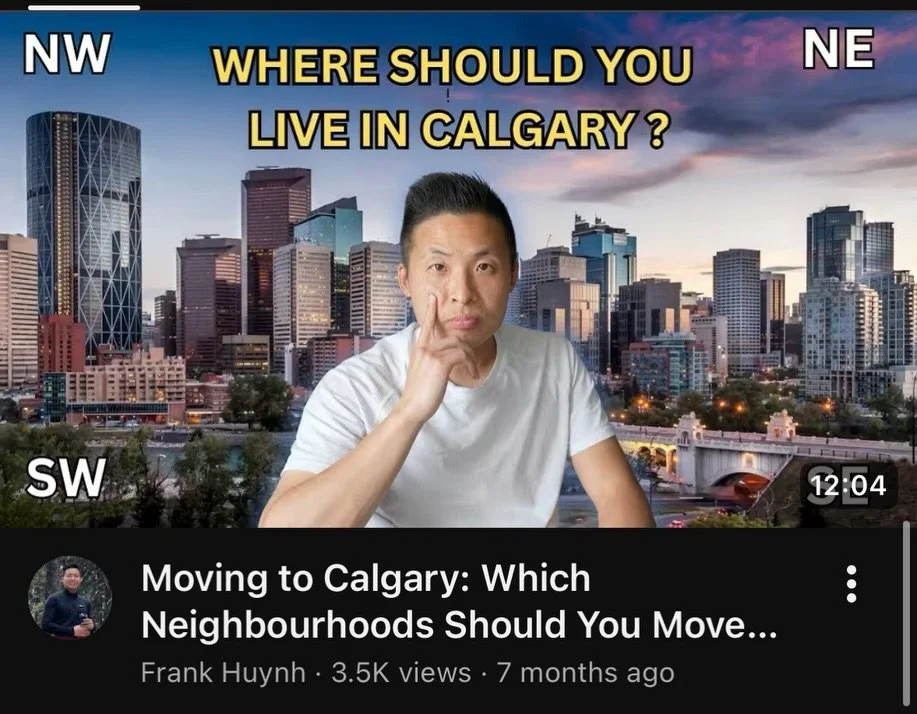 I&rsquo;ve created these YouTube videos to answer questions people asks me consistently when moving over to YYC! If you&rsquo;re thinking about buying a home in Calgary, I&rsquo;d start right here 👇

🏡Moving to Calgary: Which Calgary neighbourhood 