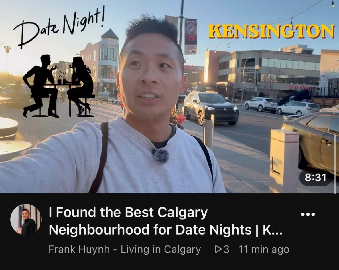 Continuing my YouTube series of exploring different Calgary neighbourhoods! Here&rsquo;s Kensington! One of the best spots in the city for future date nights! 

Full video on my YouTube channel
