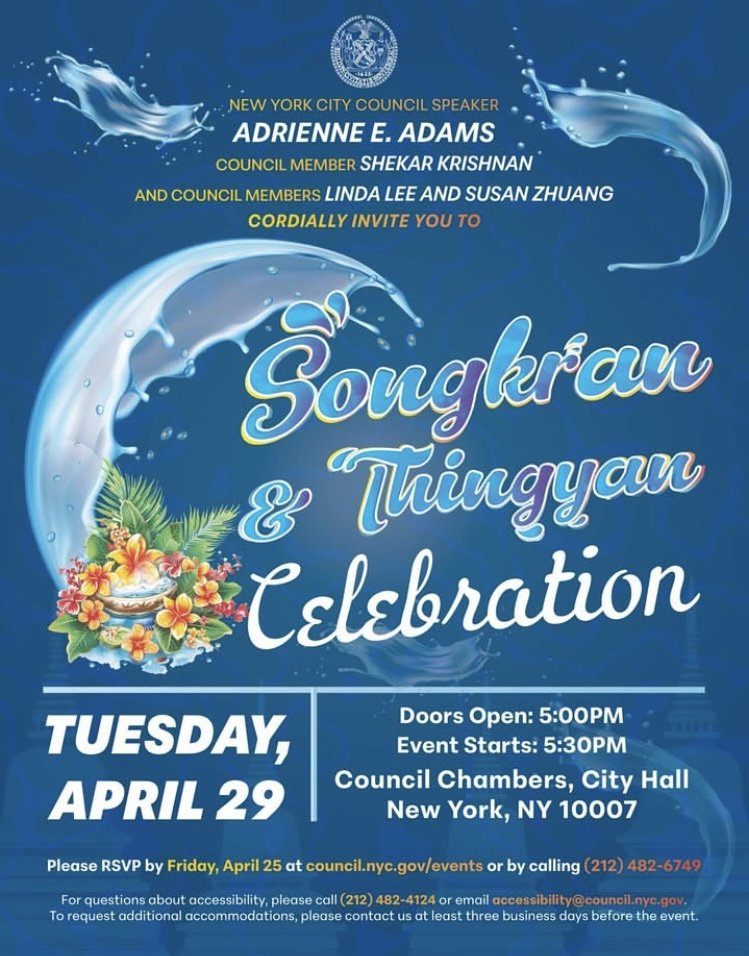 Songkran and Thingyan Celebration Event