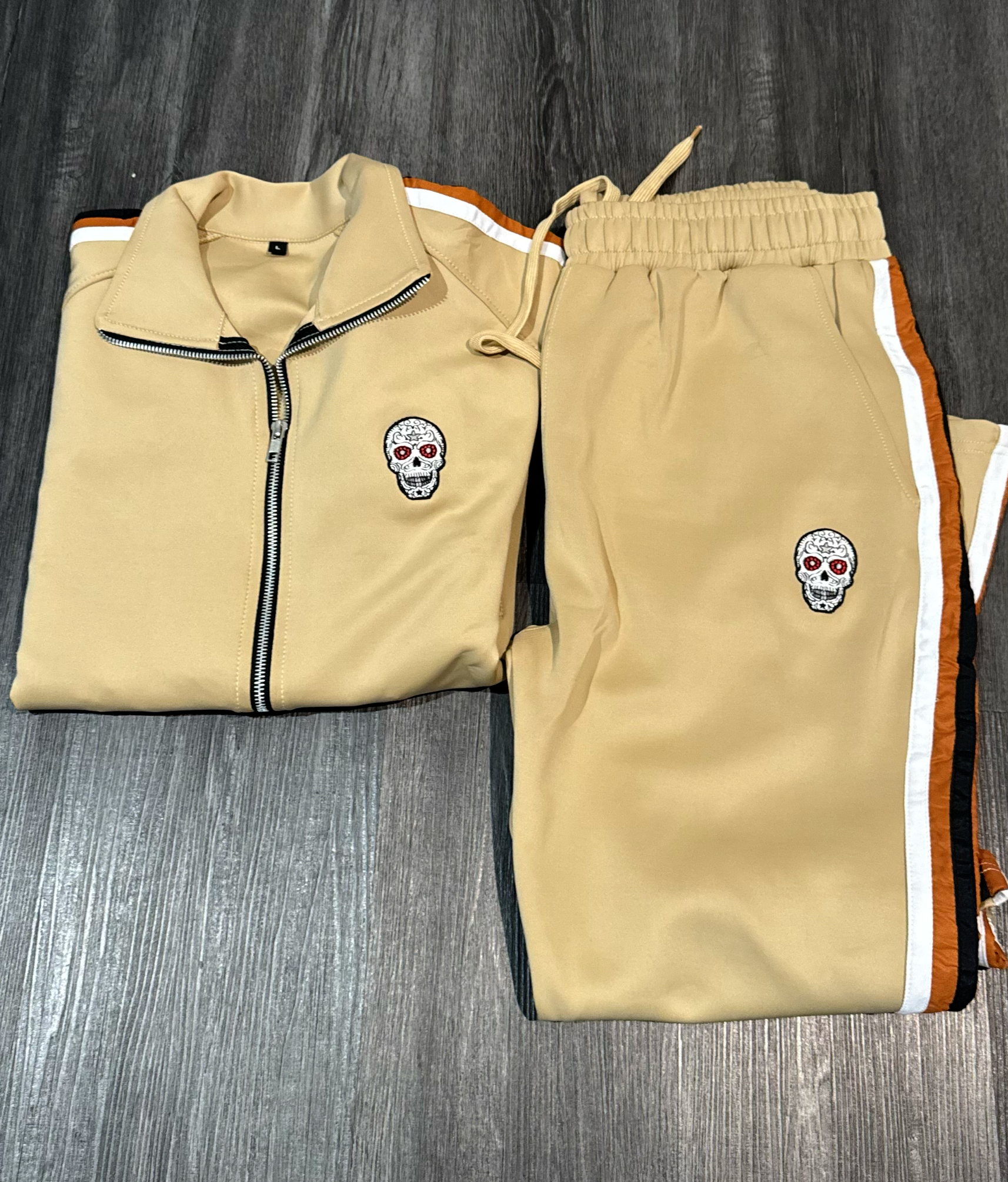 Logo Track Suit - Gold