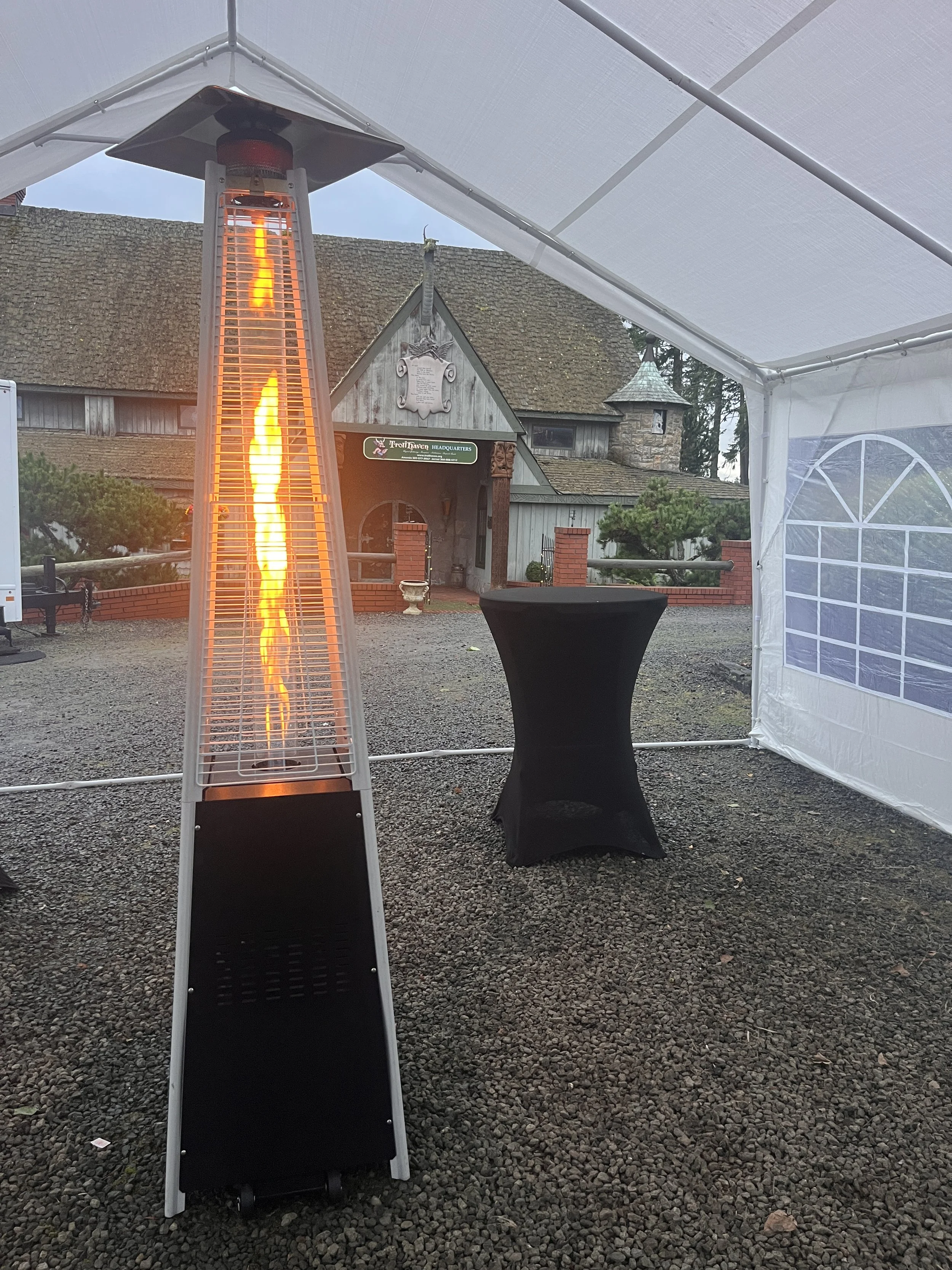 6' Outdoor Heating Tower (Propane Included)