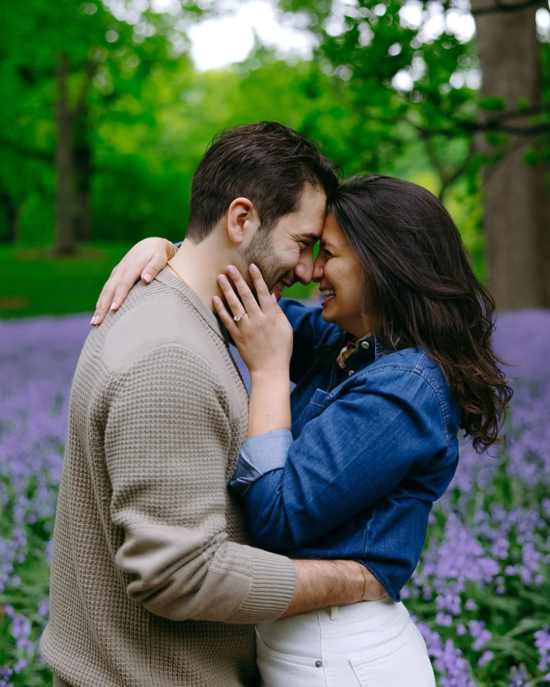 John + Hana&rsquo;s proposal, a mixture of film and digital 🎞️📸 #engagementnyc #nycproposalphotographer #nycproposal