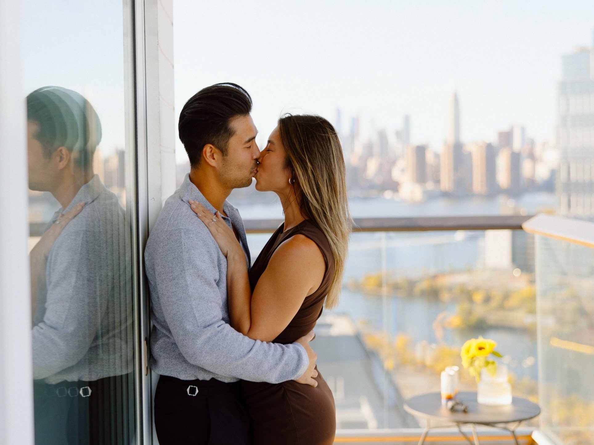 Donna & Hao | William Vale Hotel, Williamsburg, Brooklyn