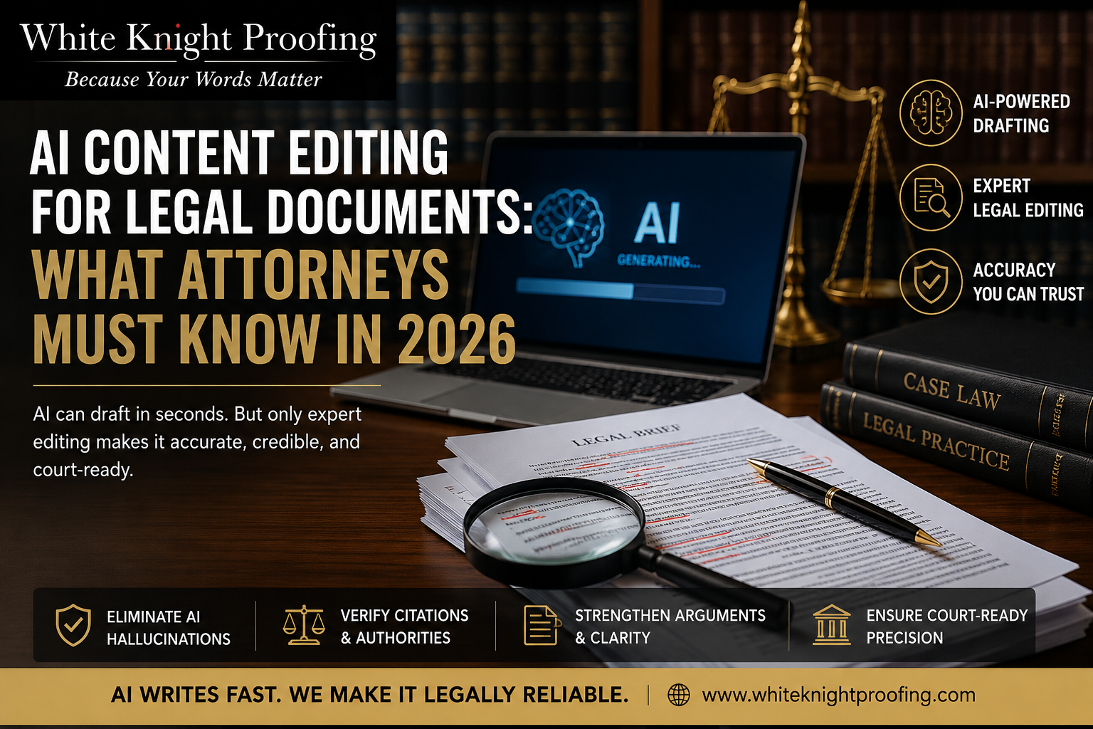 AI Content Editing for Legal Documents‌: What Attorneys Must Know in 2026