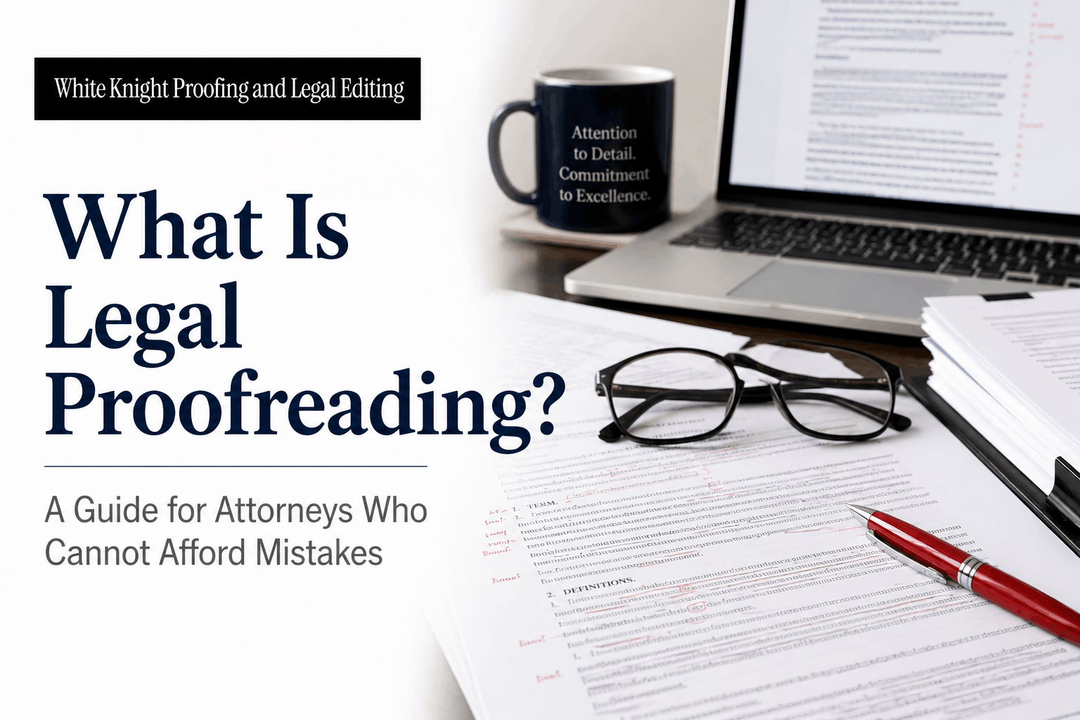 What Is Legal Proofreading? A Guide for Attorneys Who Cannot Afford Mistakes