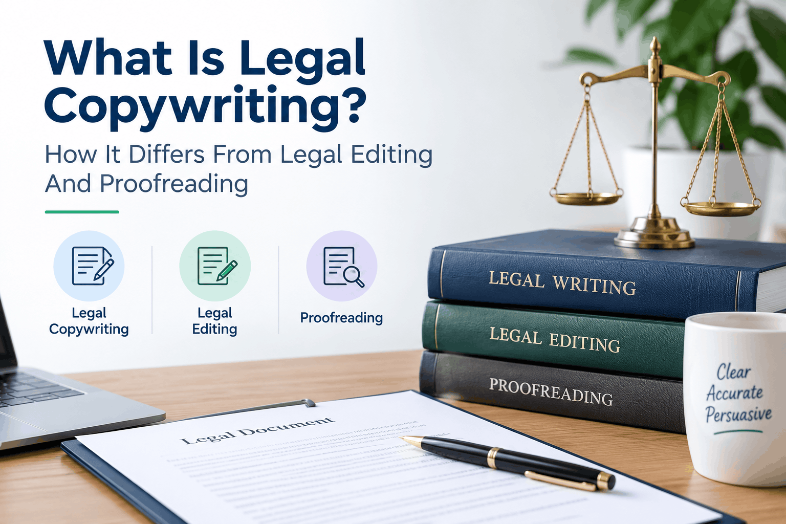 What Is Legal Copywriting? How It Differs From Legal Editing And Proofreading