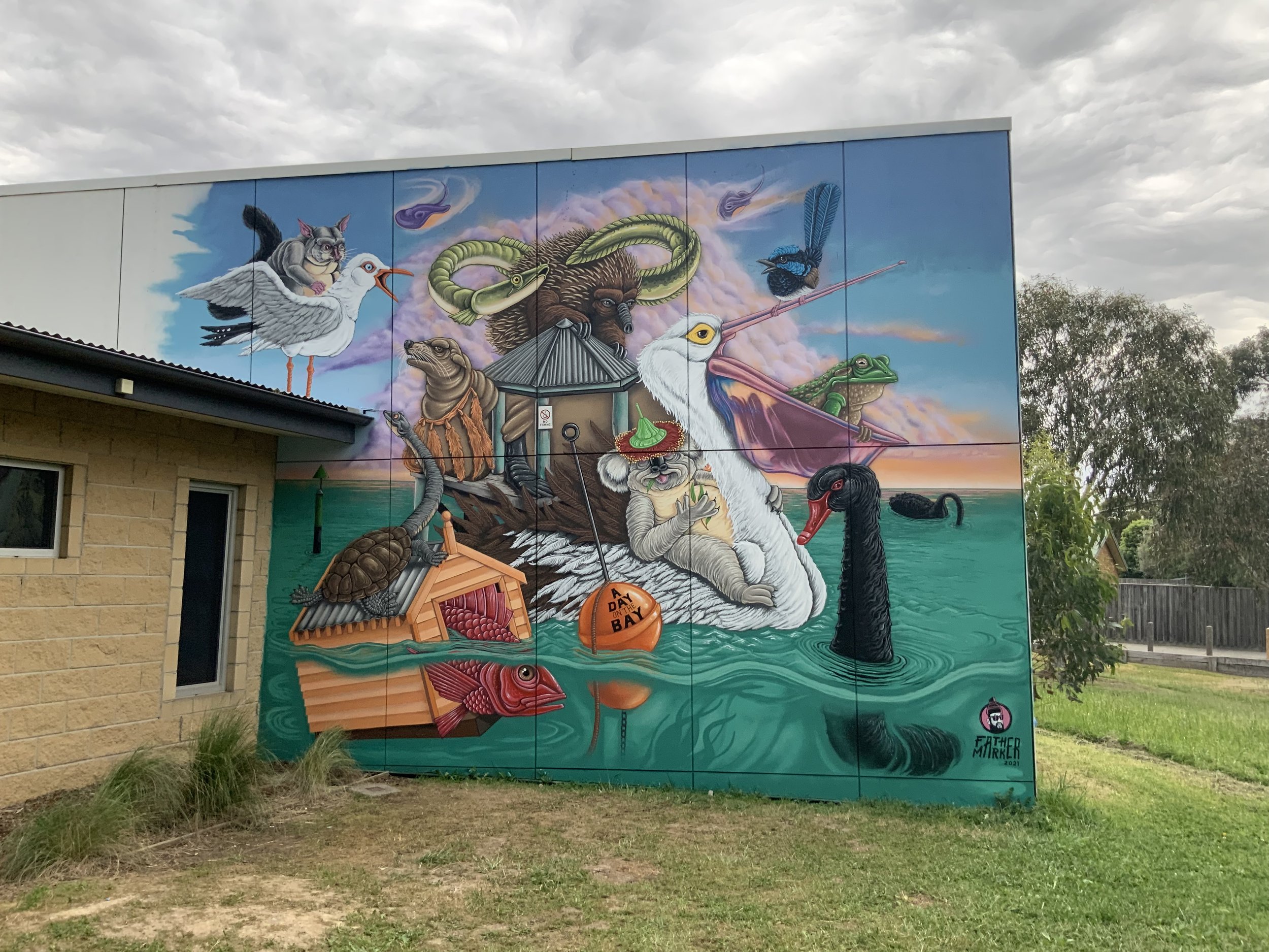 Bentons Sqauare Community Centre Mural