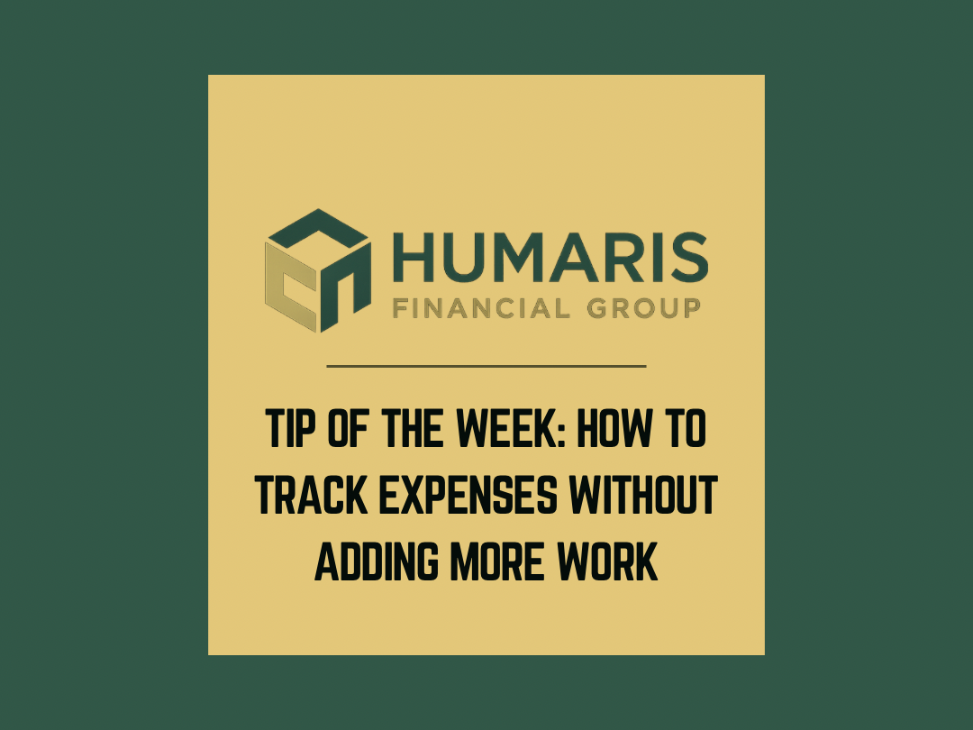Tip of the Week - Track Expenses Without Making More Work for Yourself