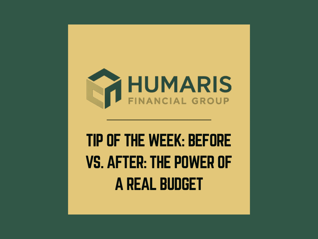 Tip of the Week - Before vs. After: The Power of a Real Budget