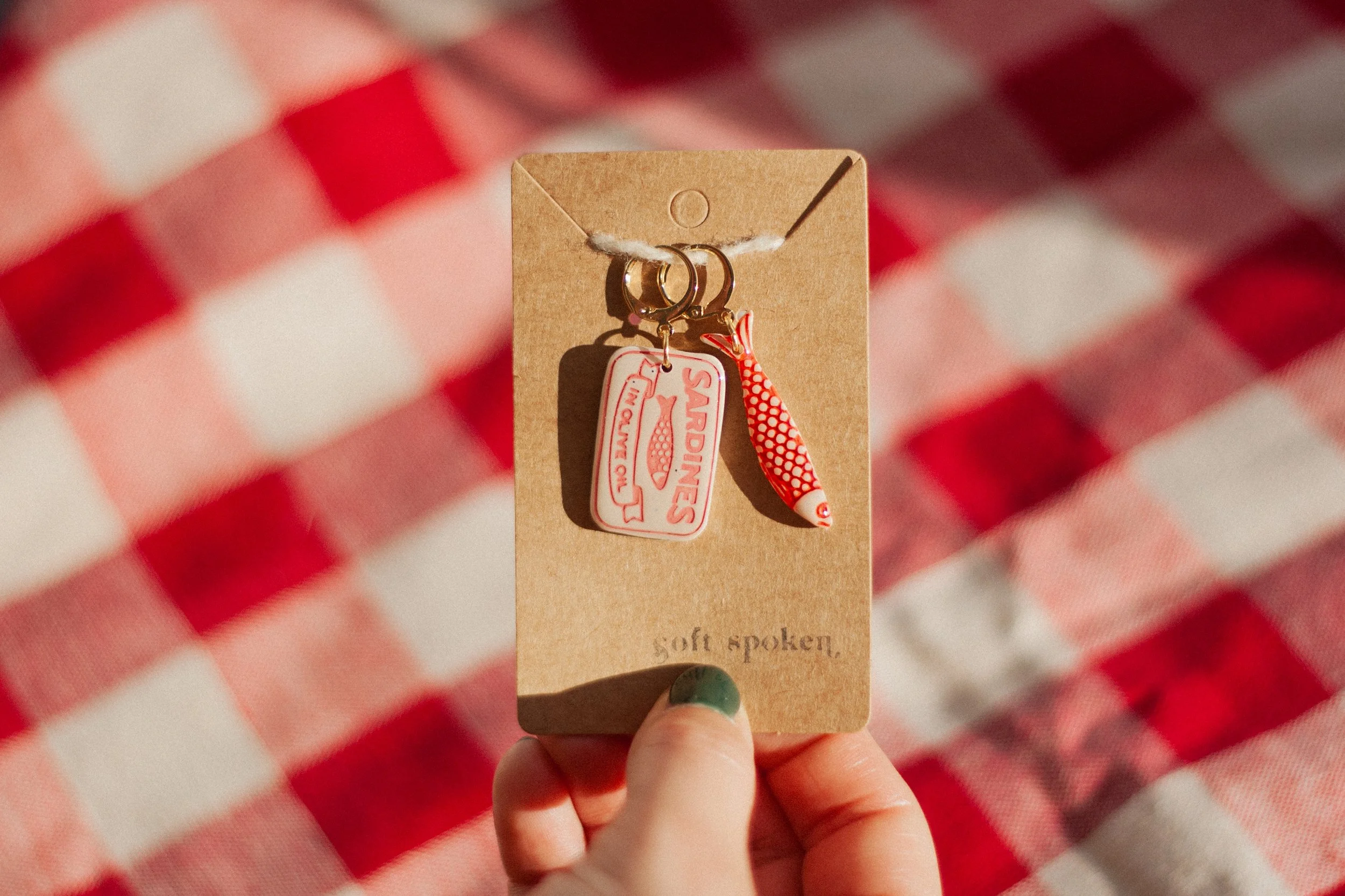 Sardine Progress Marker Set in Rose Pink and Neon Red