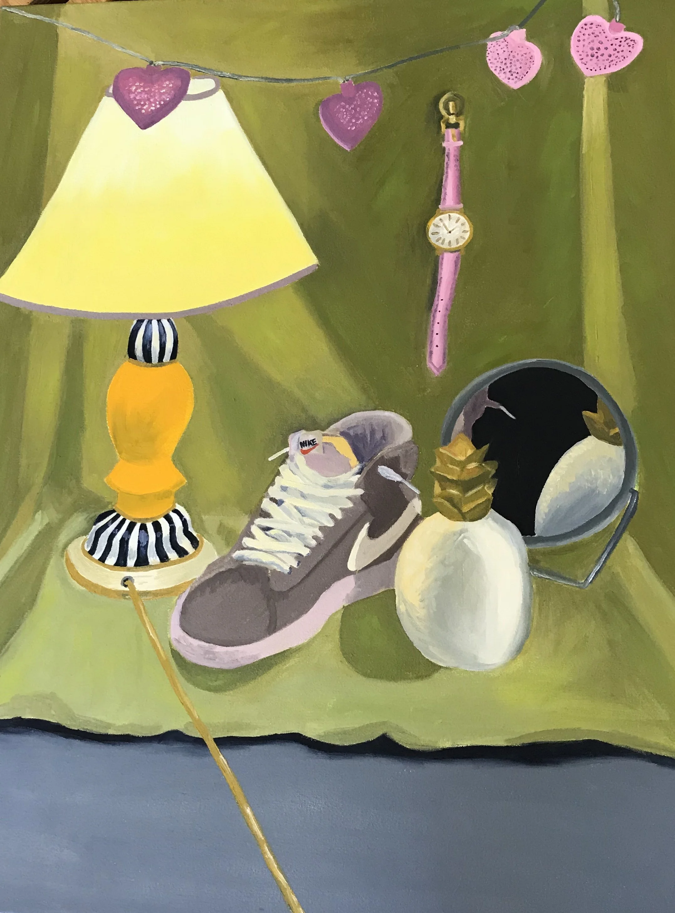 'Nike Girl' | 30 x 36, Acrylic on Canvas