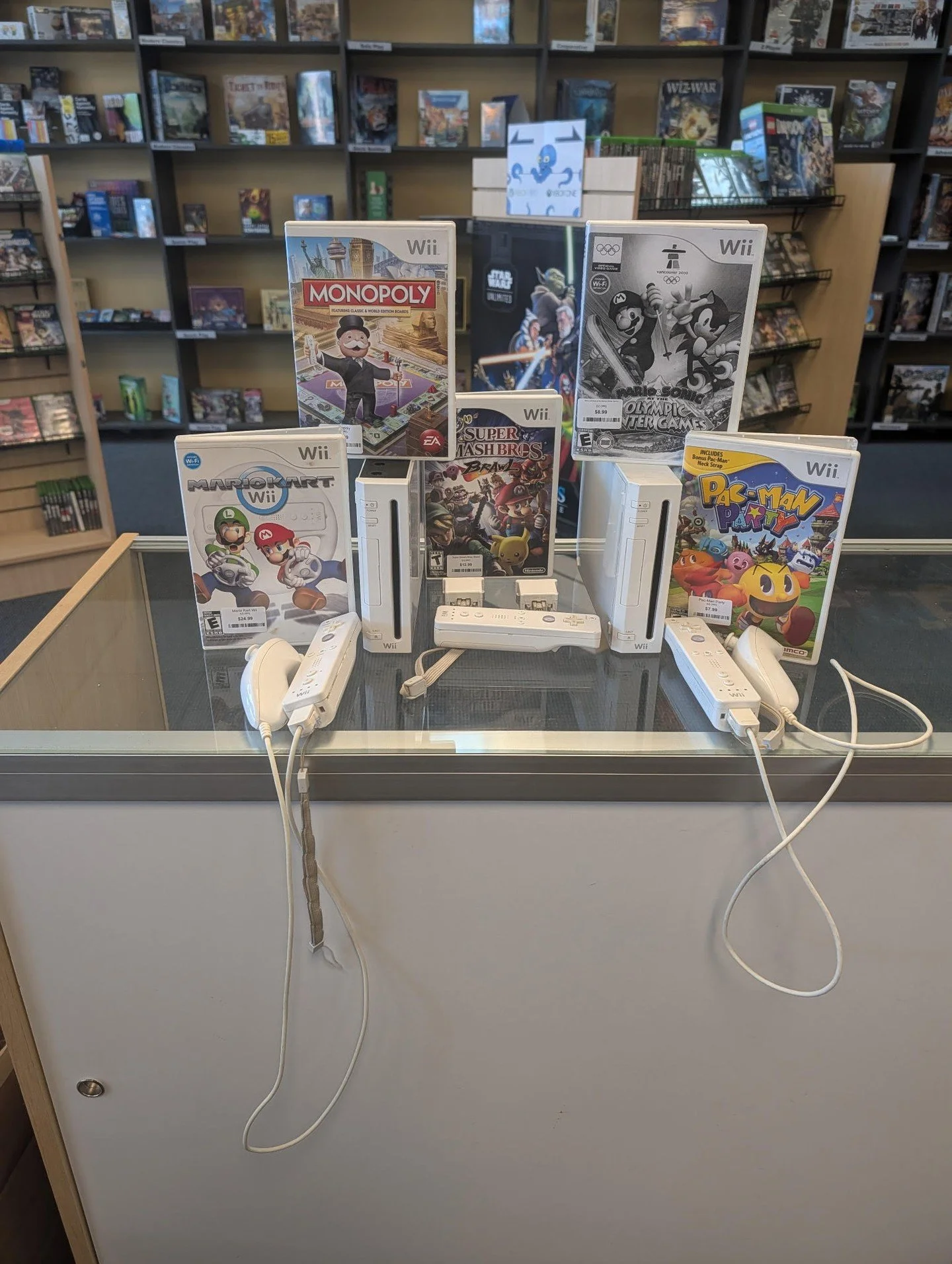 We have some must-have Nintendo Wii games and consoles in store!