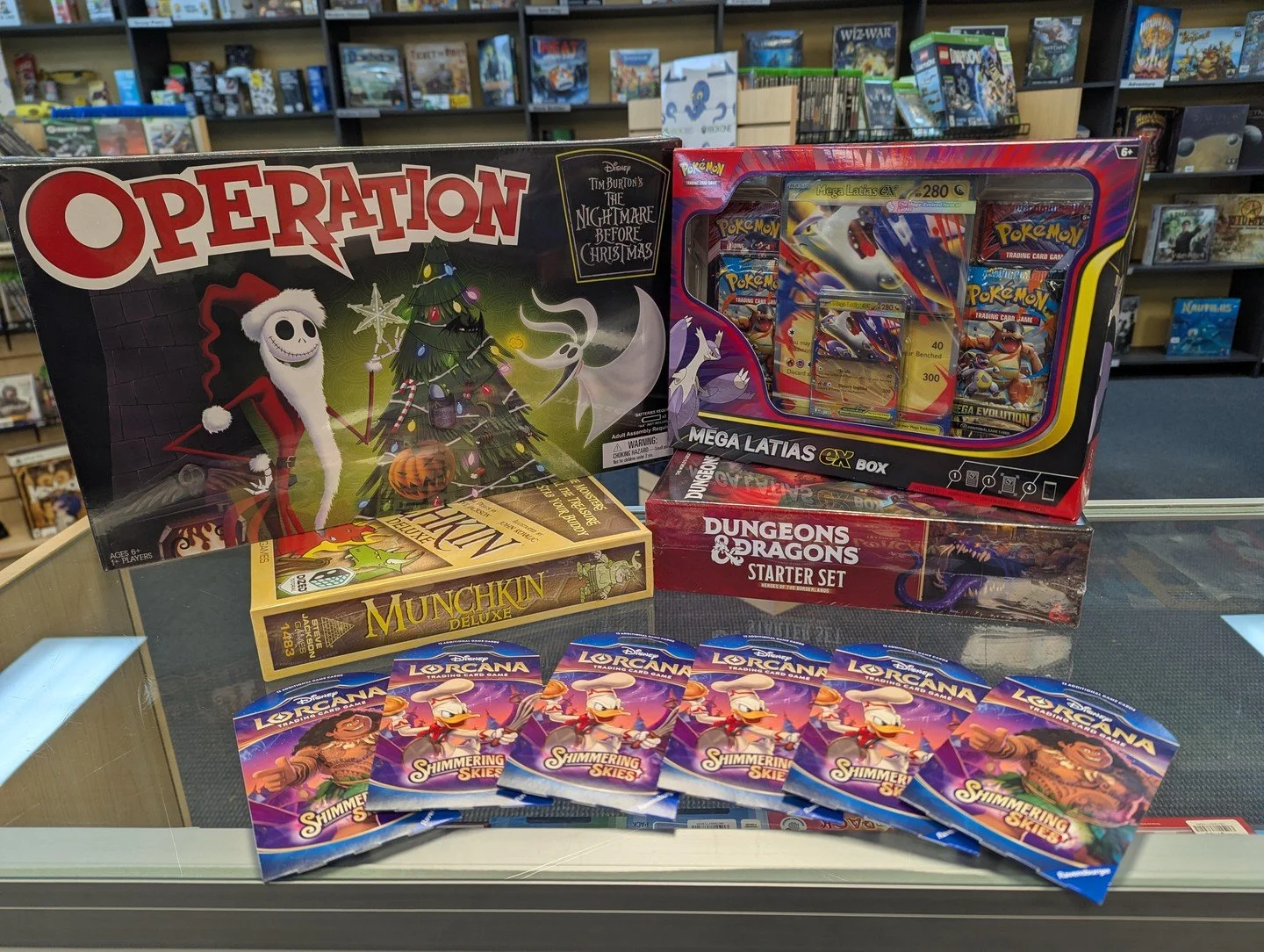 😍 Now available at your local Gamescape! Come and grab yours before they're gone 💨
#Pokemon #D&D #Lorcana #NightmareBeforeChristmas