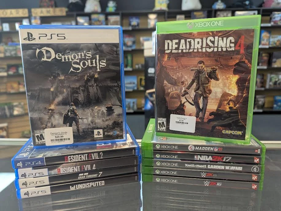 New trade-in's that are now available for purchase. Come and grab your next adventure before it's gone! 
#Playstationgames #XboxGames #ShopLocal