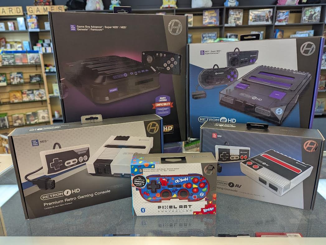 Need your Retro Game fix? Maybe you've got some games stashed away and want to play them again?

Well- Gamescape has just the thing! Several different versions of new consoles that play an array of all your favorites- from NES to Genesis and more.

P