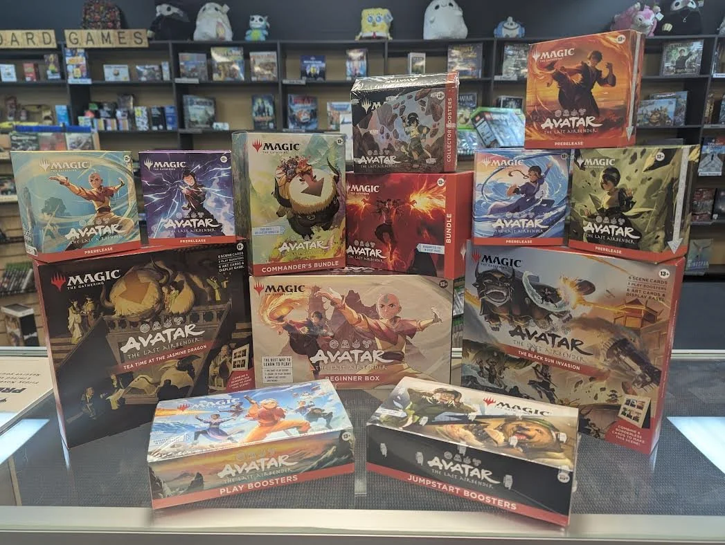 Join us this Friday at 6 PM for the Avatar prerelease! Sales start at 10 AM for this exciting new release!