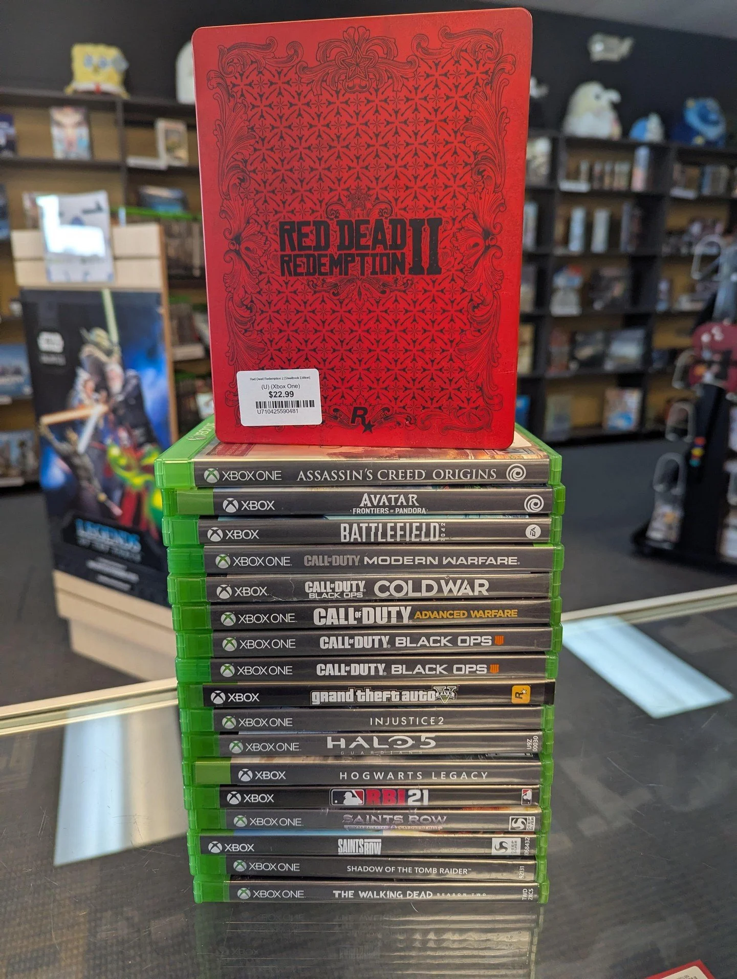 XBox Trade-ins that are now out on the shelf, ready for you to shop through! 

#Xboxgames #XBoxOnegames #XboxSeriesgames #XBox #shoplocal