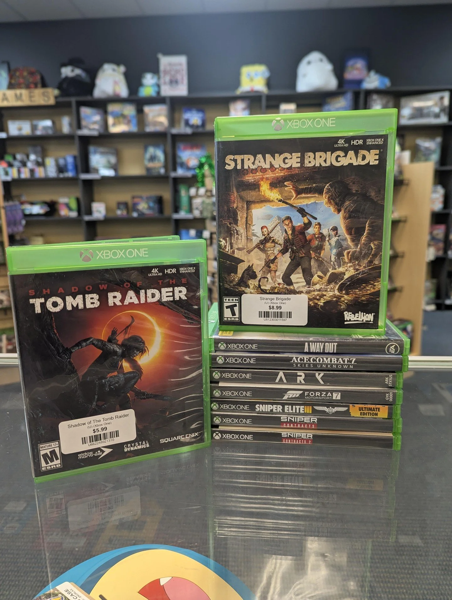 Some new trade-ins for the XBOX One from today. Be sure to come in and find your newest adventure -- or grab some gifts for your friends and family!

#XboxOnegames #shoplocal #holidayshopping #tombraider #mountvernonOH