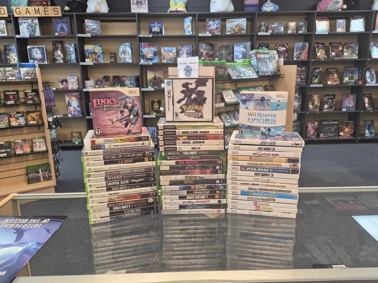 Out of this world! 😮

Huge bulk trade in's that are now available for customers! 
Come on in today and browse our ever-growing selection of games for a variety of consoles. You never know WHAT you'll find! 

#Xbox #Playstation #Nintendo #PokemonWhit