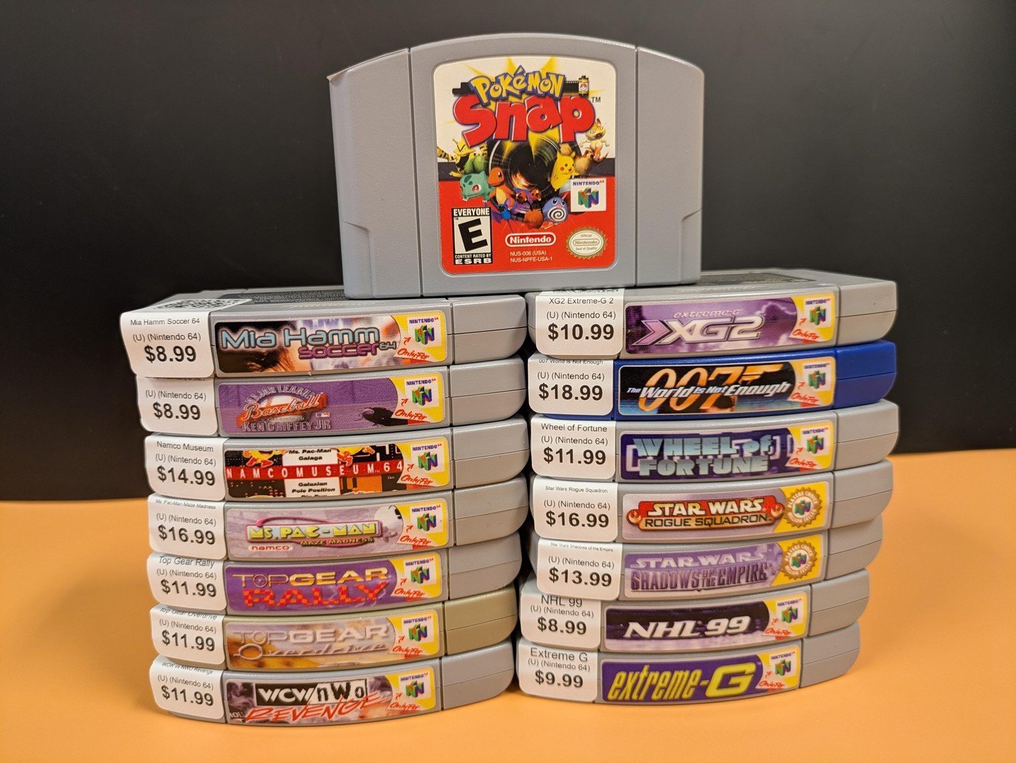 Unleash the ultimate nostalgia rush with our mind-blowing trade-ins! Transform your N64 collection from awesome to legendary with these eye-popping custom after-market stickers. Give those cartridges the dazzling revamp they deserve and level up your
