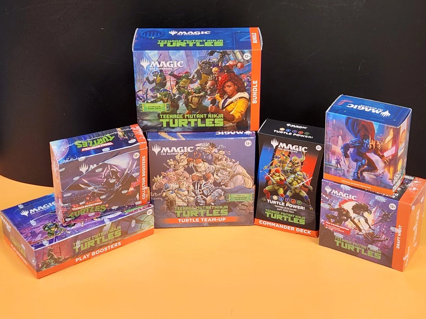 Ready to shell out for the ultimate crossover? 🐢🎴 Preorder the epic Magic the Gathering x Teenage Mutant Ninja Turtles set NOW! Available Friday at 10 AM sharp! ⏰ Secure your set and unleash mutant power in style! 

🛒 Bundles - just $64.99! 
🃏 Dr
