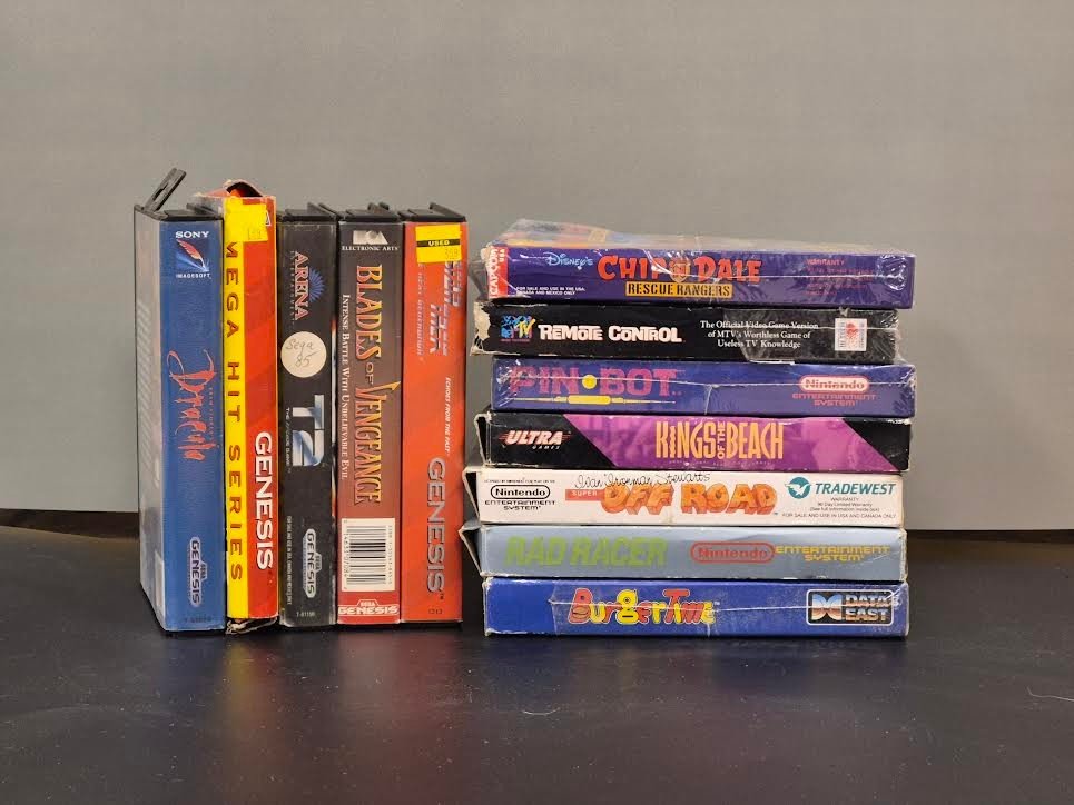 Need some Genesis games for your Retro Gaming collection? We have these beauties now available- including Chip &amp; Dale Rescue Rangers and Blades of Vengeance! 

#RetroGaming #Genesis #Sega #BladesofVengeance #ChipAndDale