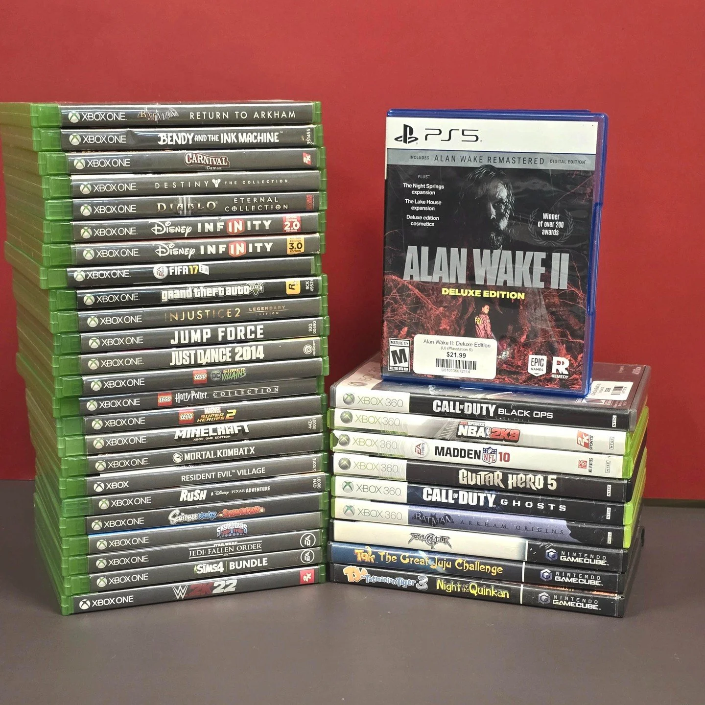Looking for more games for your collection? We've got more available - for Xbox (One, Series, and 360), Playstation 5, and Gamecube!

Stop on by to view our full selection that is available across the board.

#Xbox #Playstation #Nintendo #games #shop