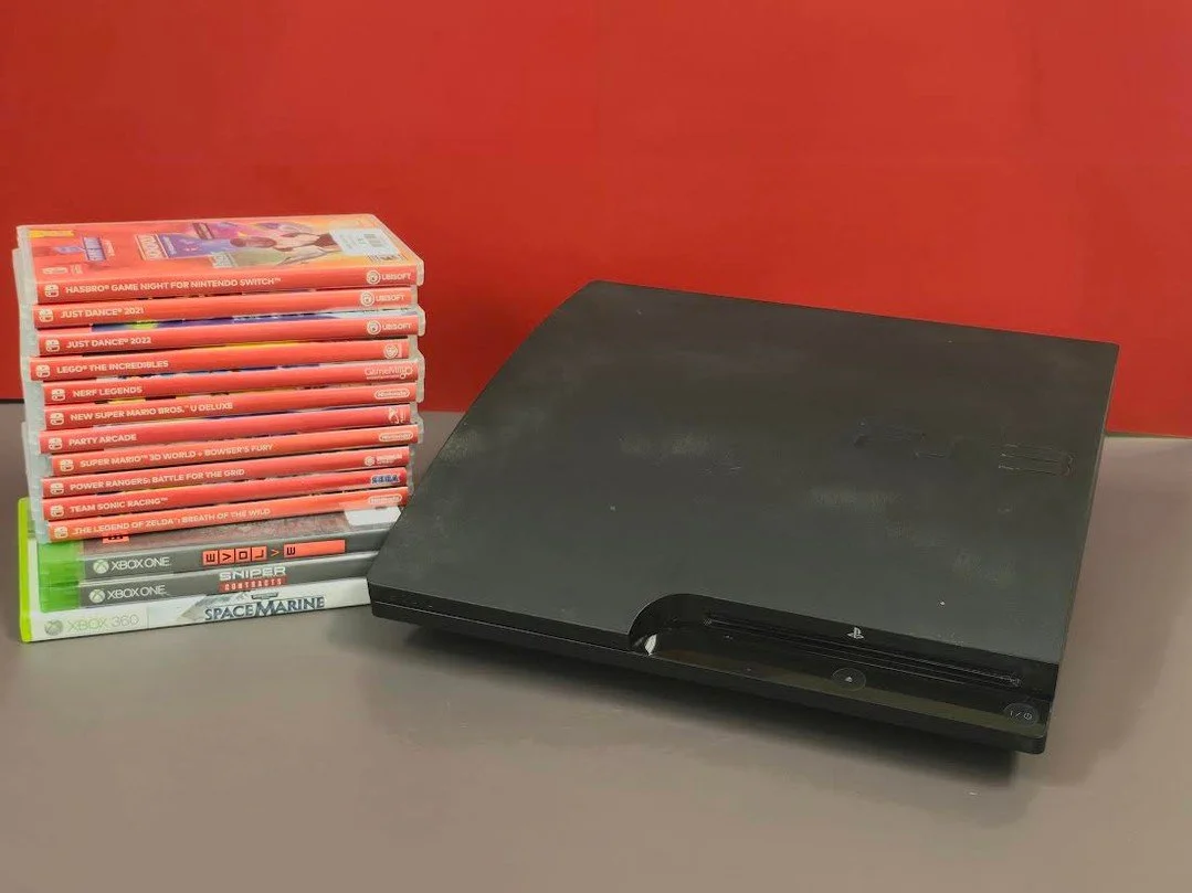 Looking to complete your Playstation console set? We've got a PS3 now in stock, as well as a large variety of PS3 games. 

Our Nintendo Switch games have also been stocked up with many recent trade-ins, so stop on by and see our complete selection!

