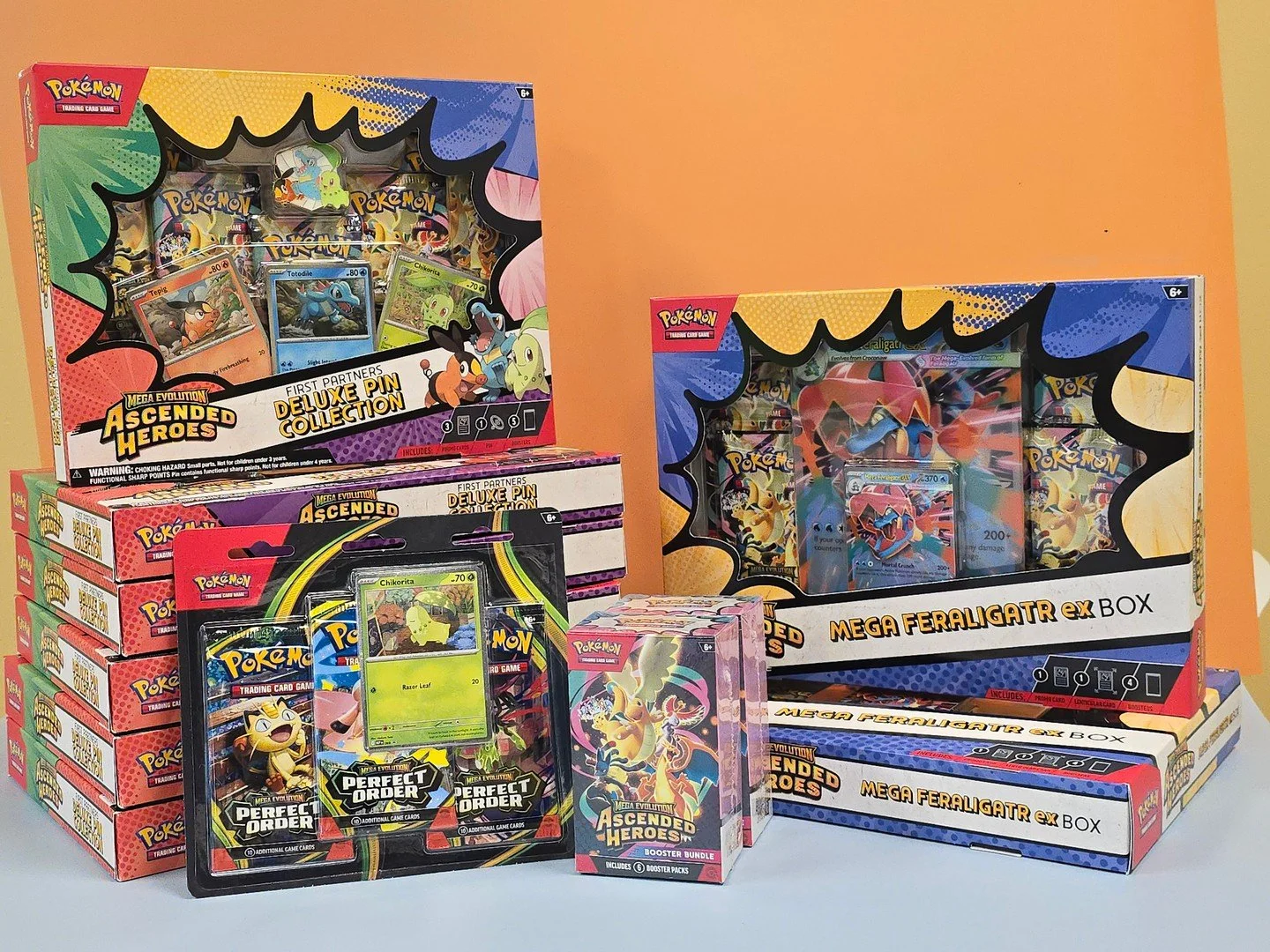 Just received a small restock on some Pokemon products. Stop in and grab yours before they are gone!