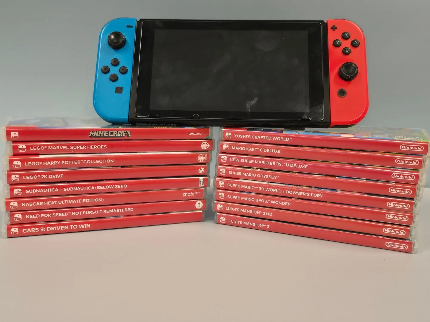 Thinking about expanding your Switch collection with another Mario game? We've just received a new batch of Mario games along with several other fantastic titles and a Switch console to sweeten the deal. Mario games are popular and are sure to sell q