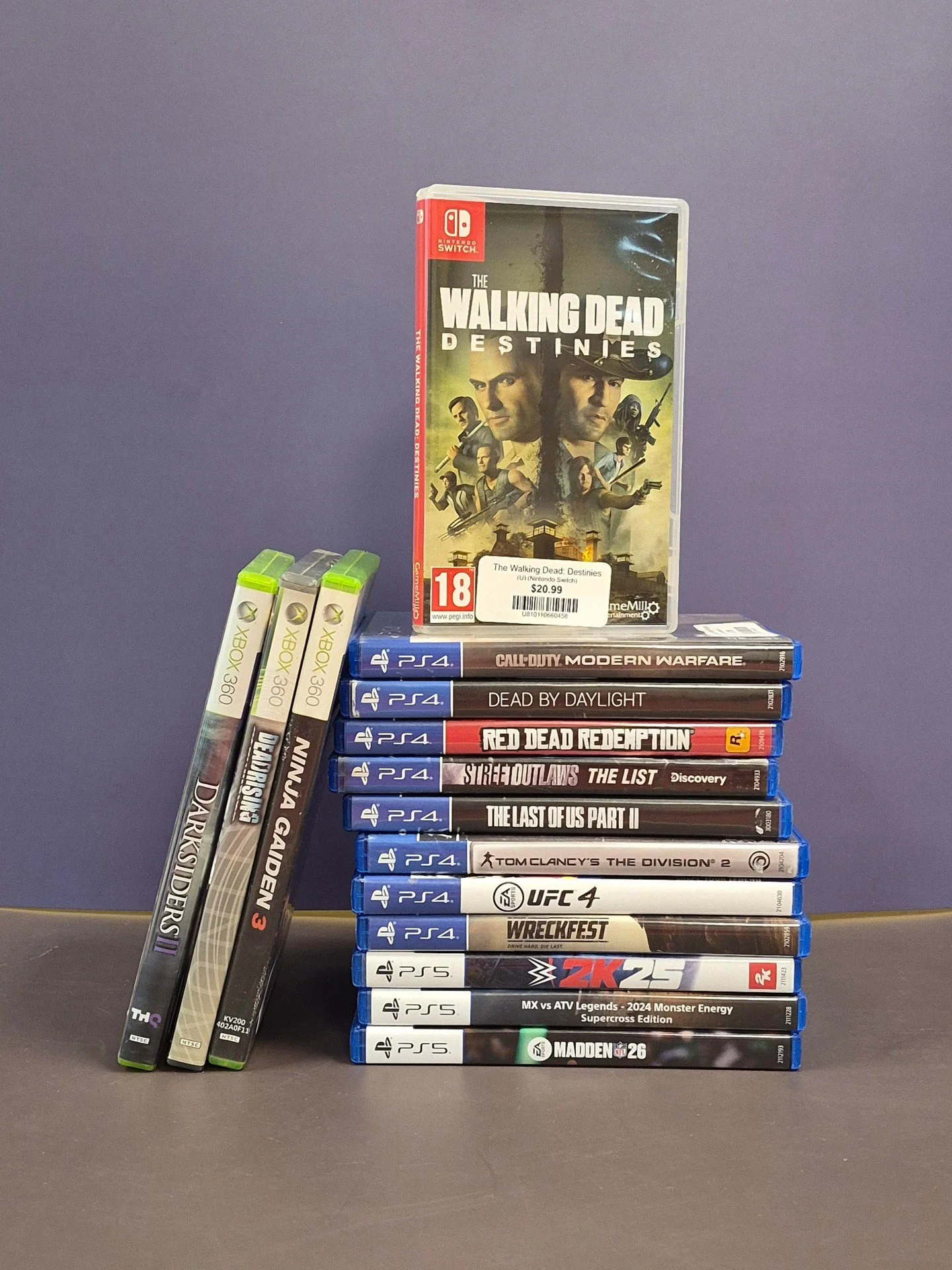 Latest games now available for XBox, Playstation, and Nintendo! Stop on by and check out our full selection of games available for systems of all generations!

#Nintendo #Playstation #Xbox #shoplocal #MountVernonOH