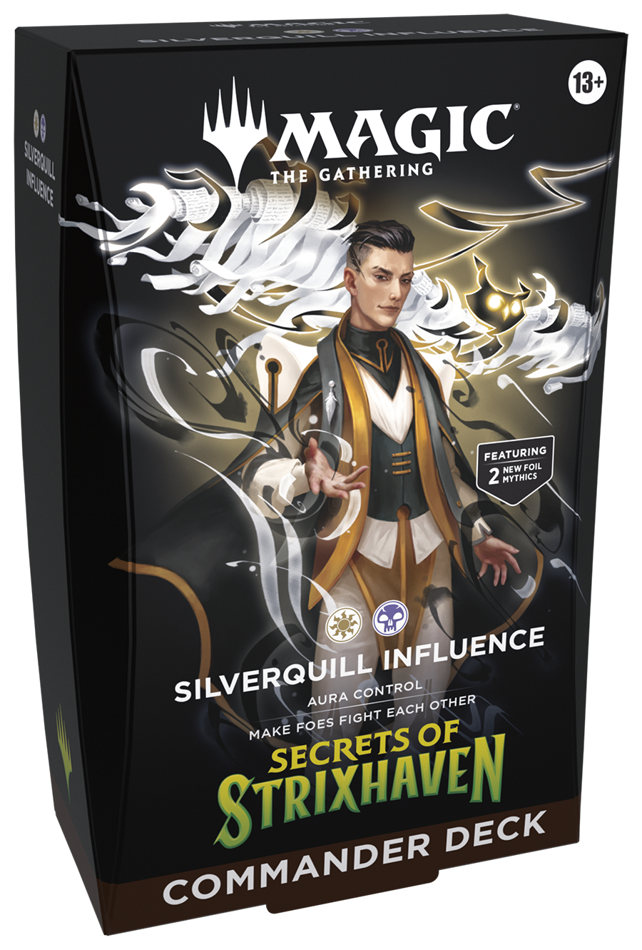 Commander Deck Silverquill Influence (SOS) - (NEW) (MTG - Secrets of Strixhaven)