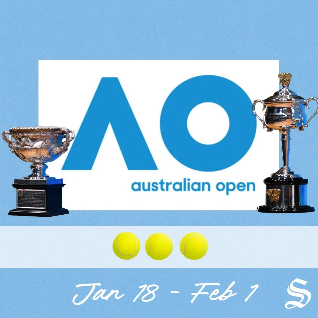Sun-soaked courts, Down Under energy. 🇦🇺🎾

The Australian Open kicks off the tennis season in Melbourne &mdash; where summer heat, fast hard courts, and late-night matches set the stage for unforgettable moments.

Known as the &ldquo;Happy Slam,&r