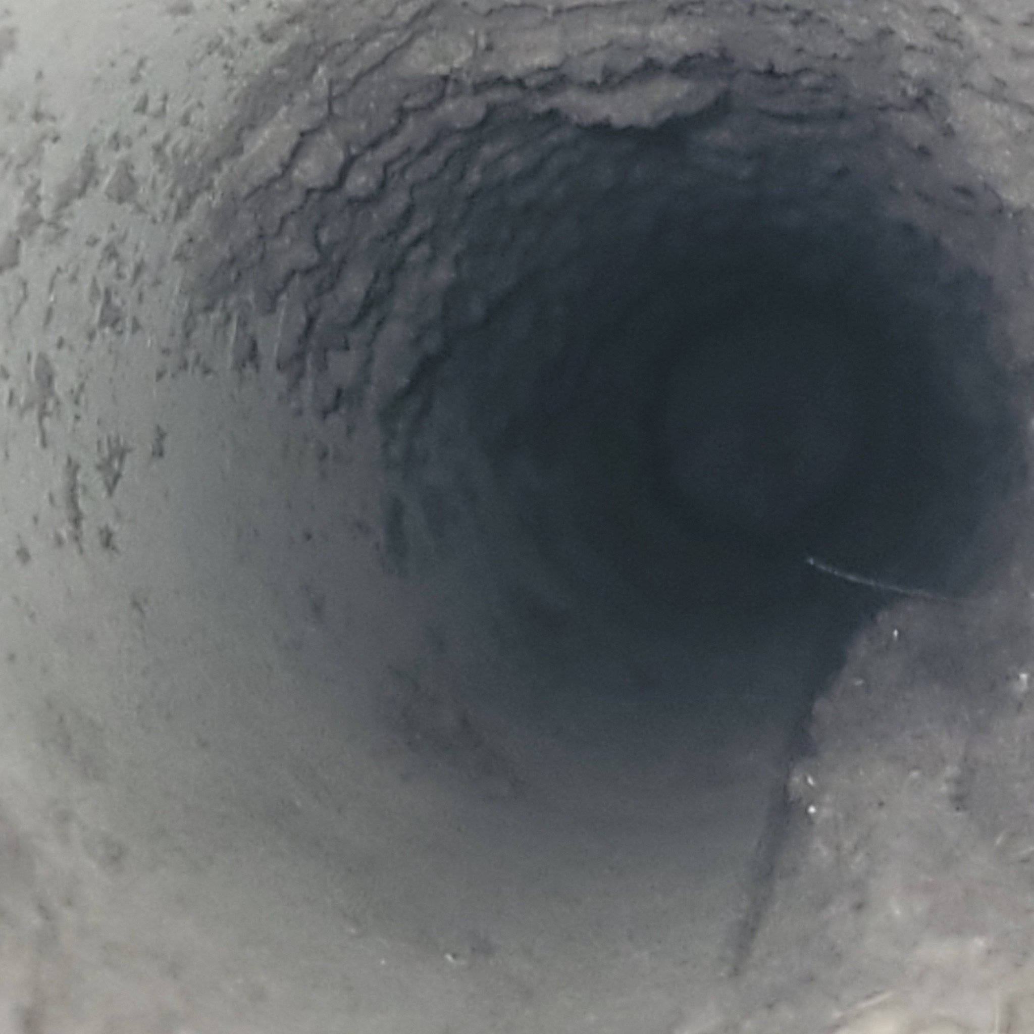 Dust Accumulated in a Dryer Vent and starting to collect