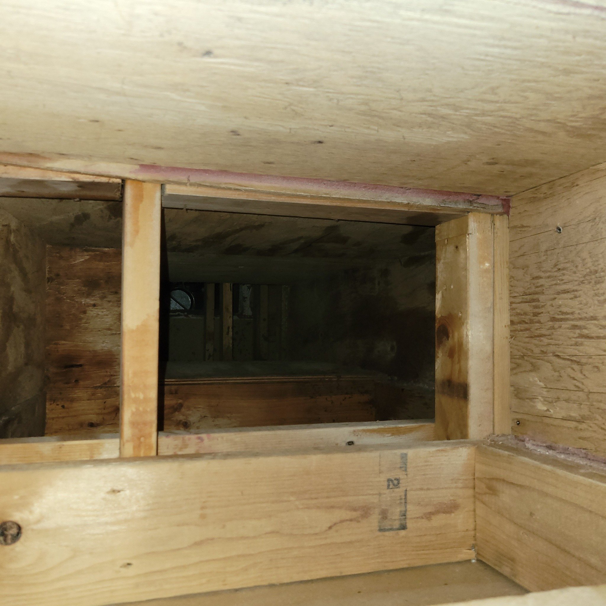 Clean Fresh Air Return after all dust was removed