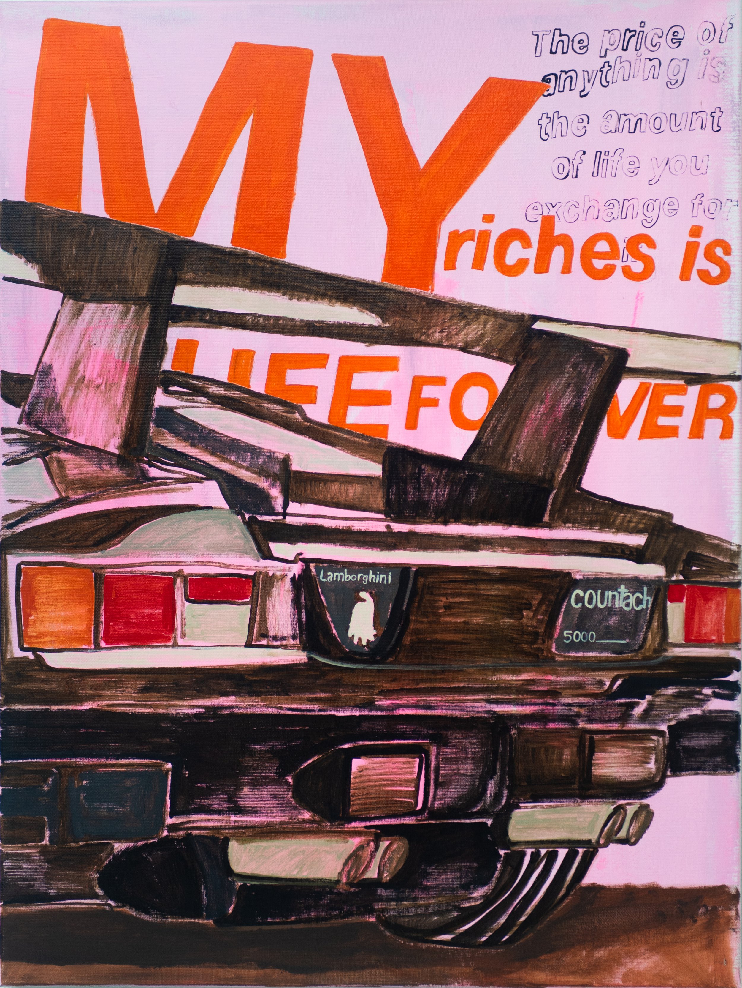 MY RICHES IS LIFE, FOREVER