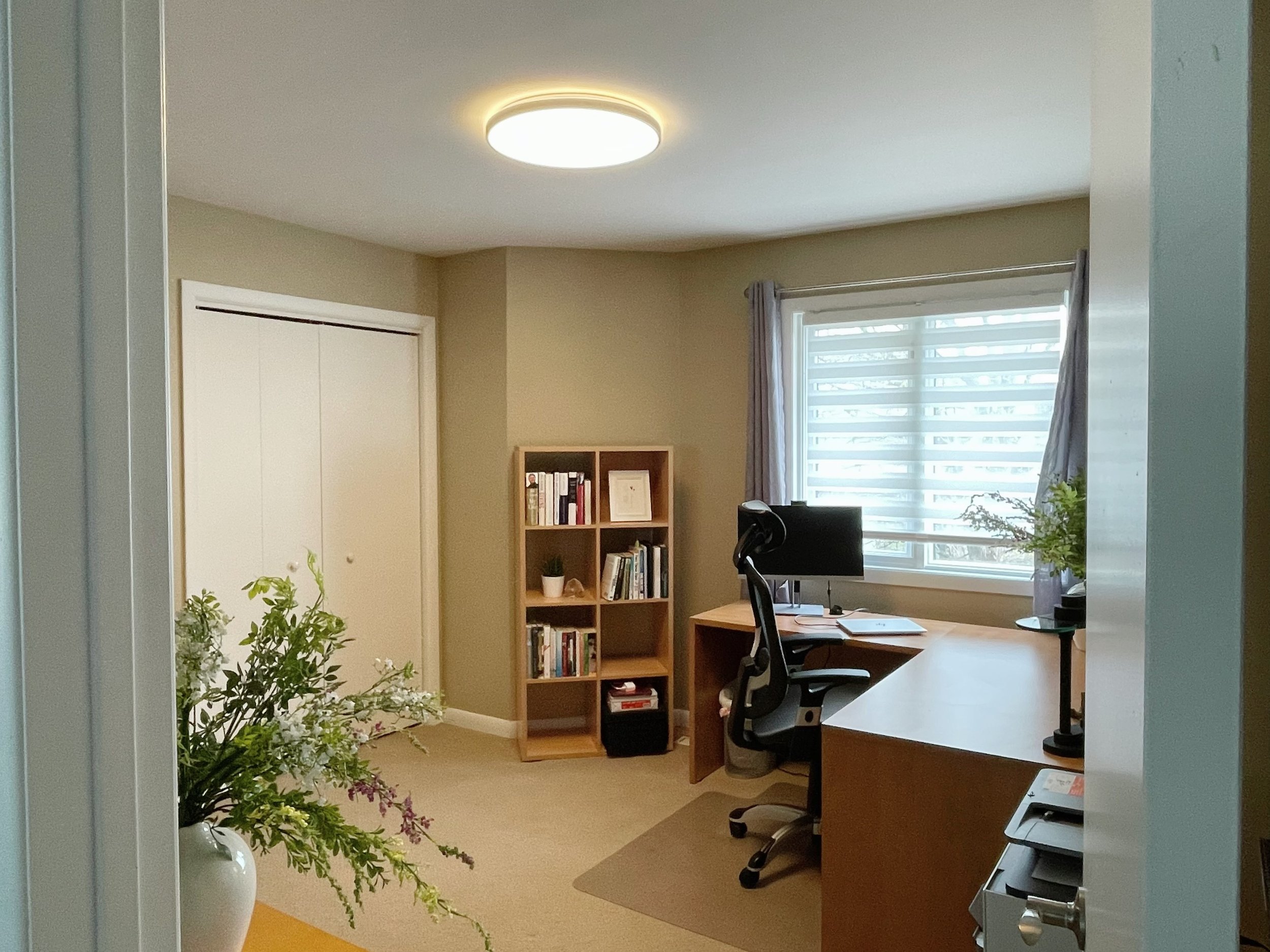 2nd Upstairs Bedroom (used as office)