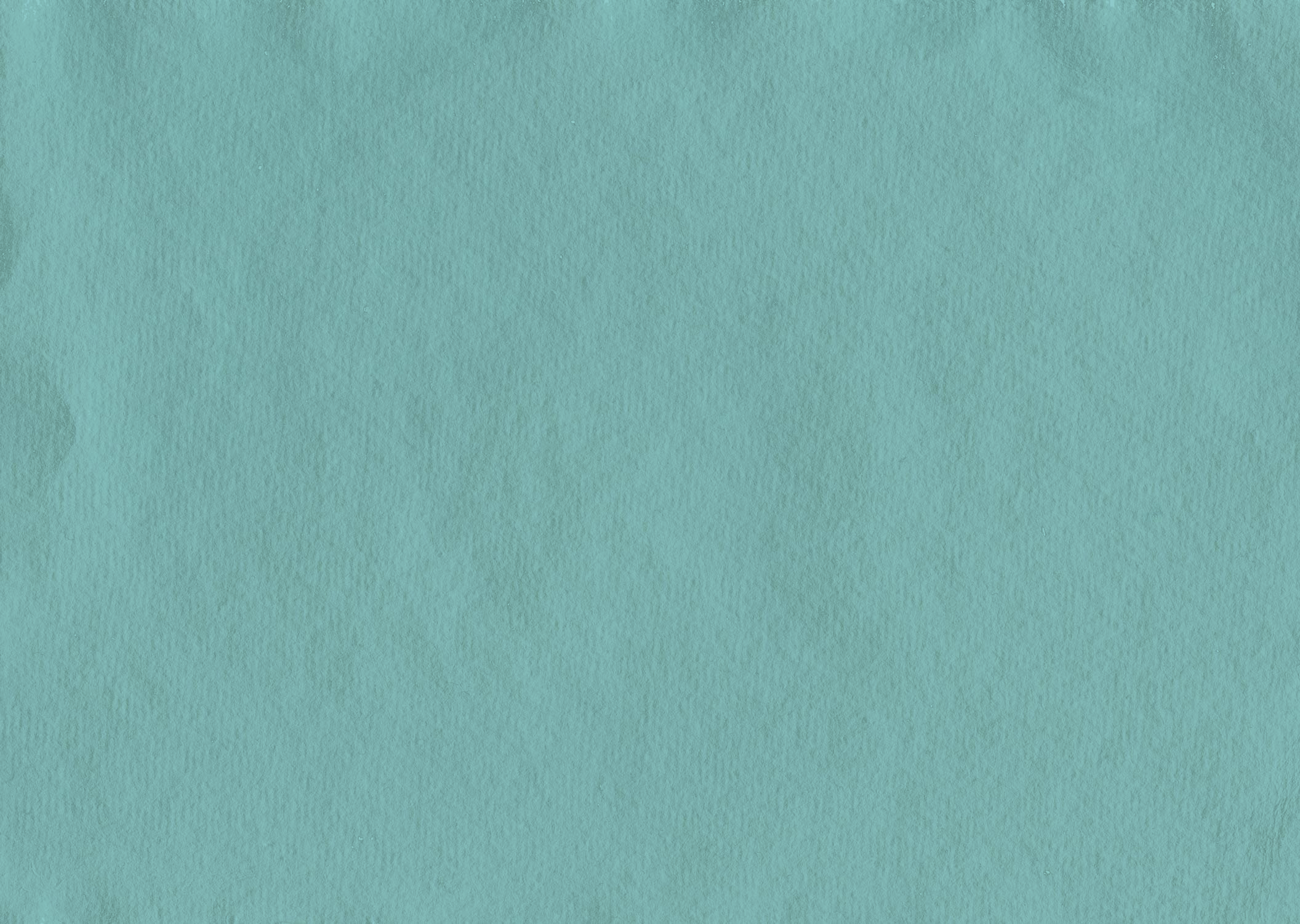 A textured, light teal watercolor background.