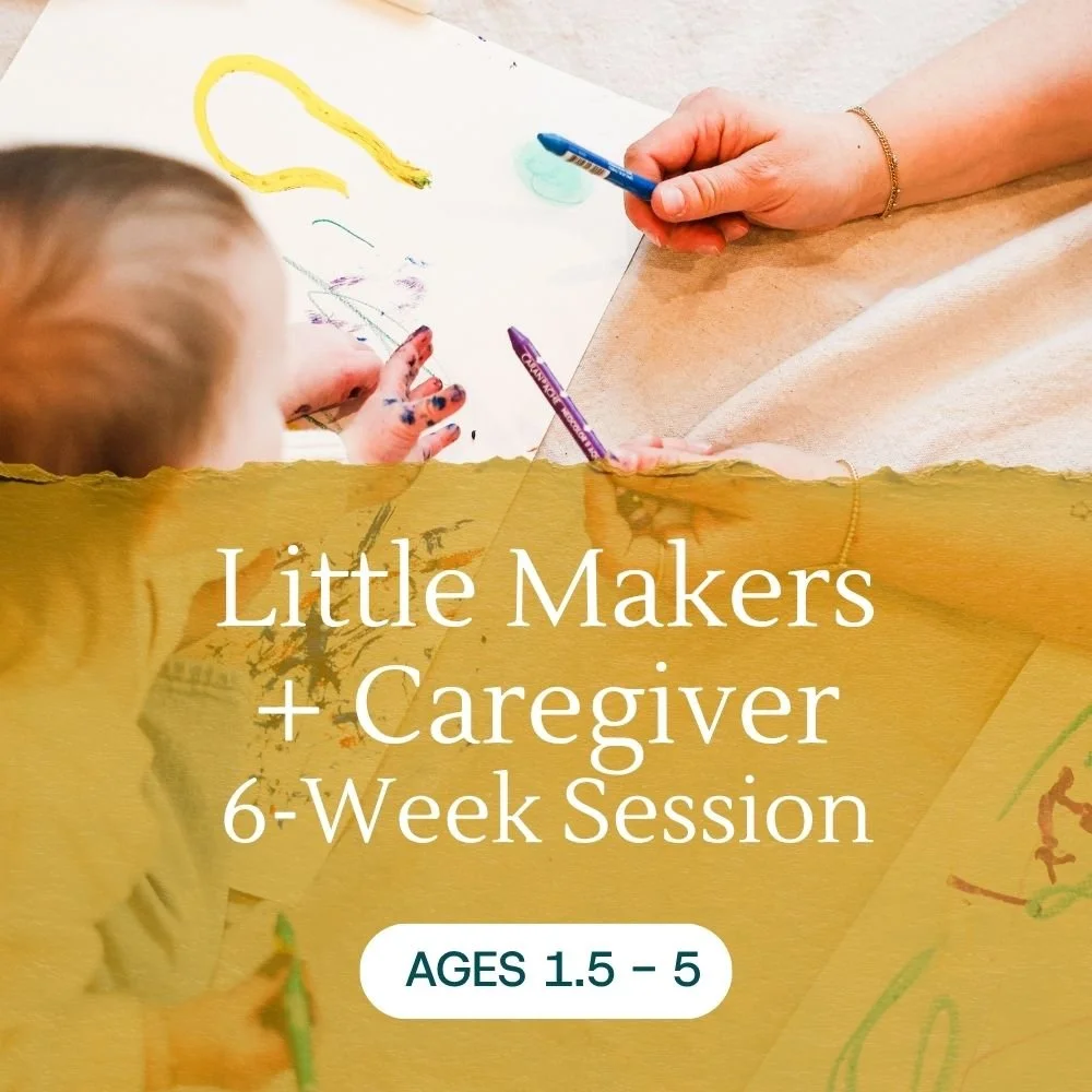 Little Makers + Caregiver: 6-Week Summer Session