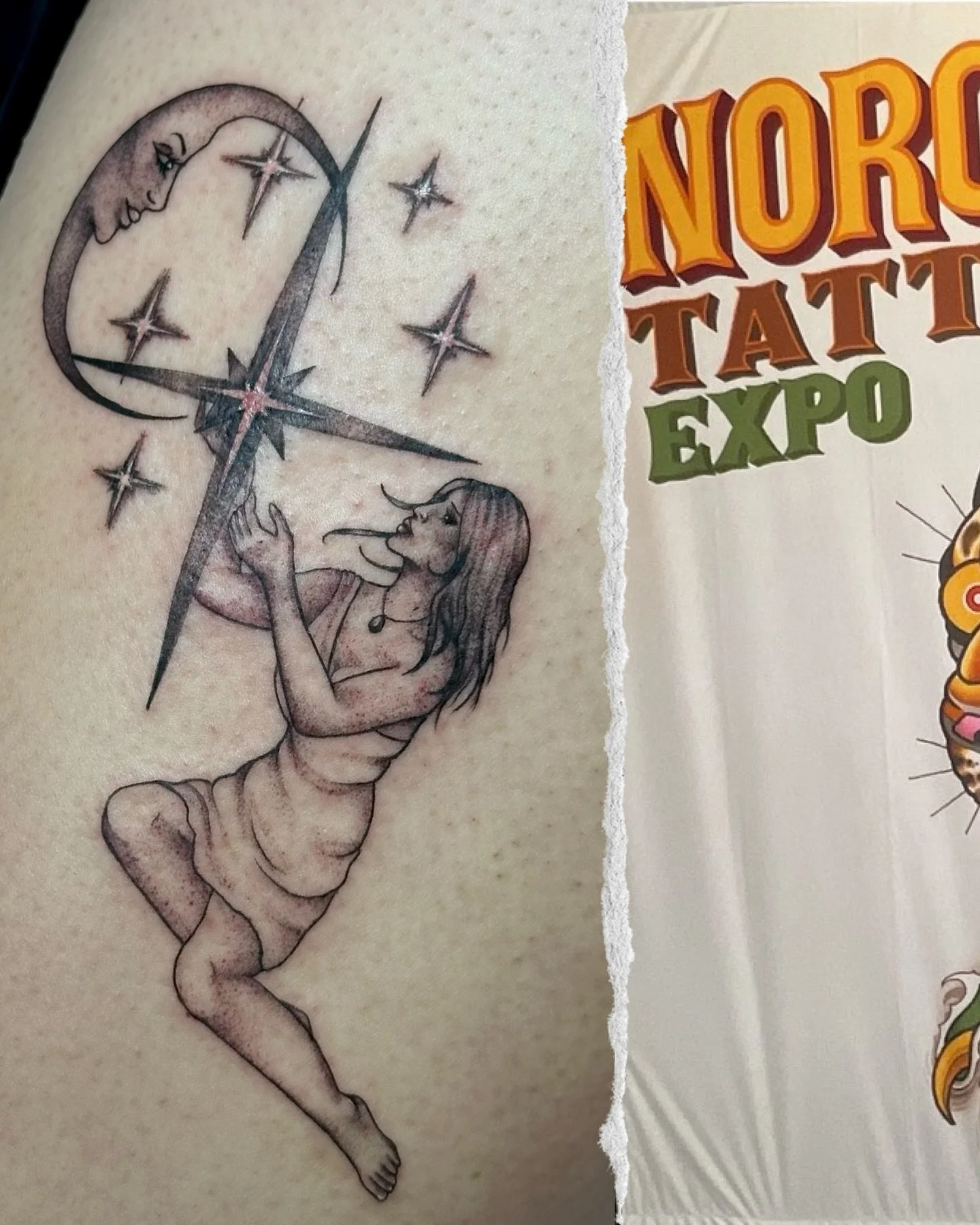 @norcaltattooexpo recap! grateful to have been in a room full of talent and the appreciation for body art. also thankful for all the new faces i got to meet, my amazing clients, and for my friends and family who continually show up for me🖤