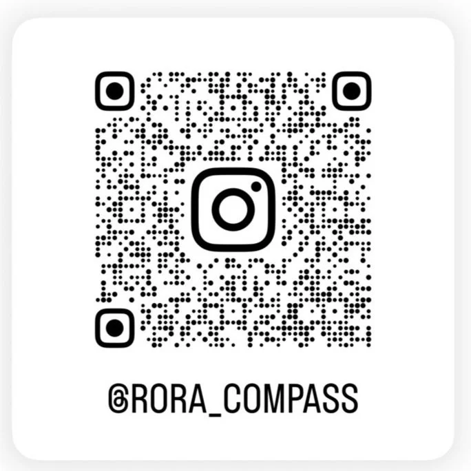 Instagram QR code with handle @RORA_COMPASS