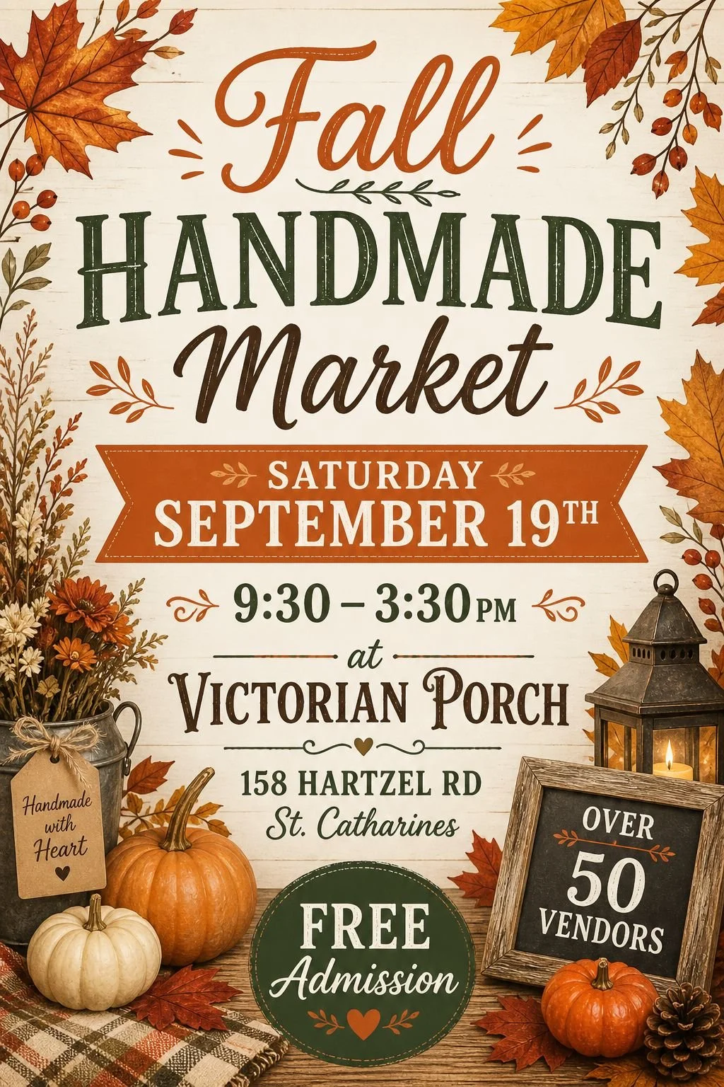 Victorian Porch Fall Market