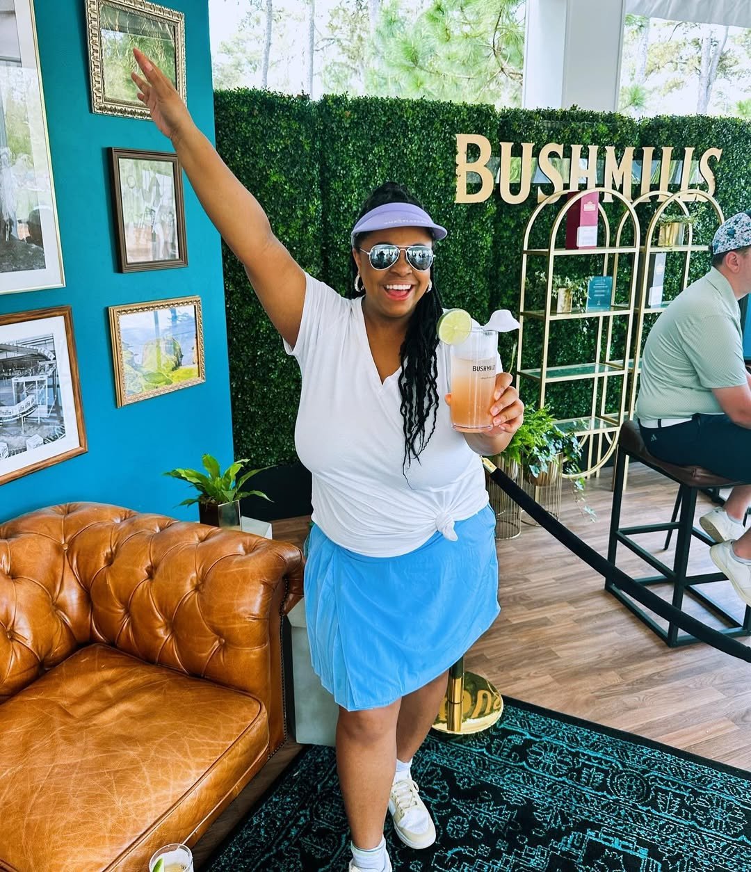 Leftovers from @theplayers weekend! 1. Inside the @bushmillsusa bar (hosted) the first stop at @theplayers! 2. At the @dobeltequila bar (hosted) sippin cocktails with a view3. Friendship with the best @motherhood.gonewild 4. The Joel’ (1).jpg