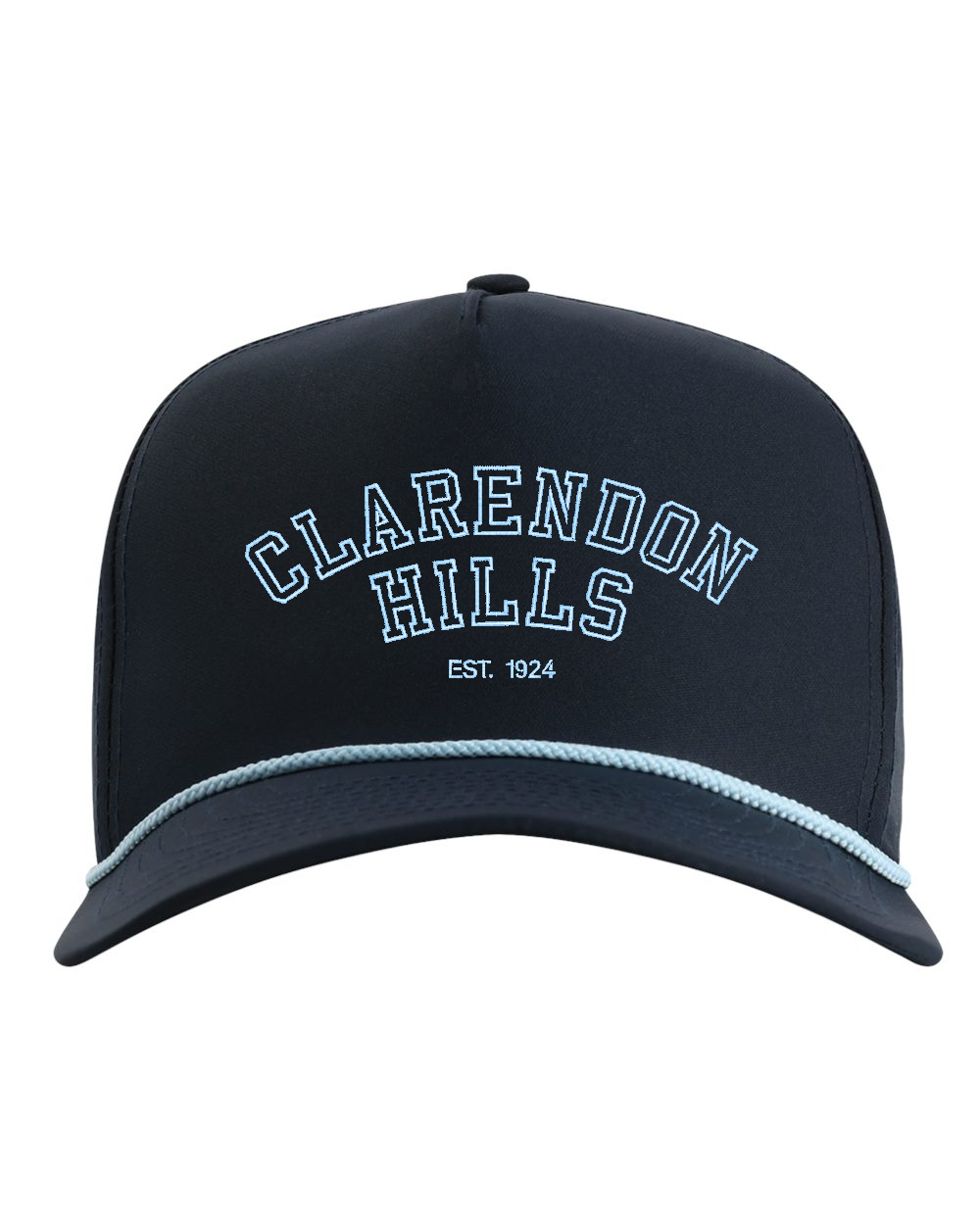 Clarendon Hills - BabyBlue on Navy Rope Hat .png