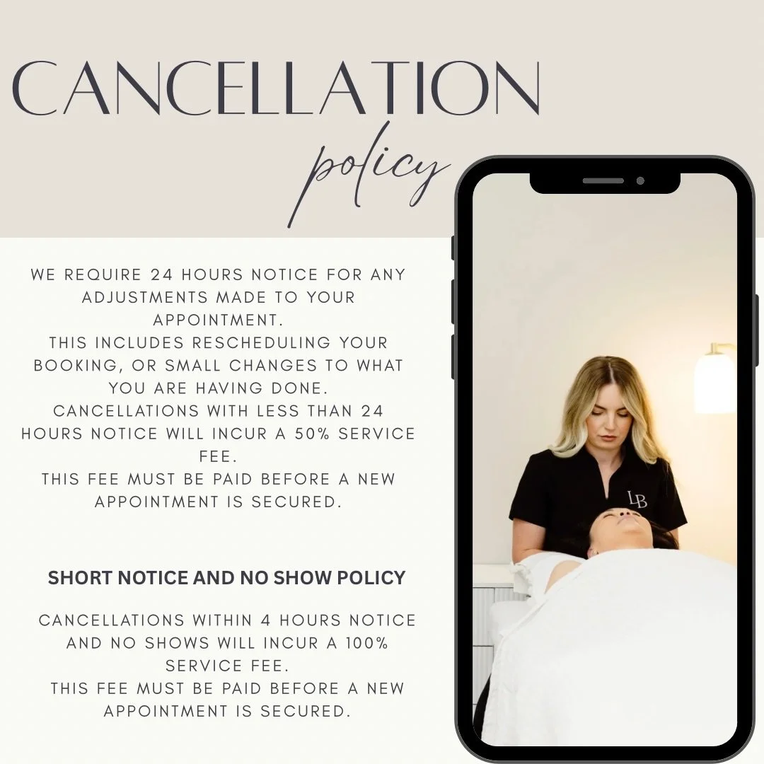 🎄✨ Christmas Season Appointment Update ✨🎄

Our favourite (and busiest!) time of the year is almost here, and we want to make sure everyone gets the chance to enjoy their treatments stress-free.
We&rsquo;d love for you to take a moment to look over 