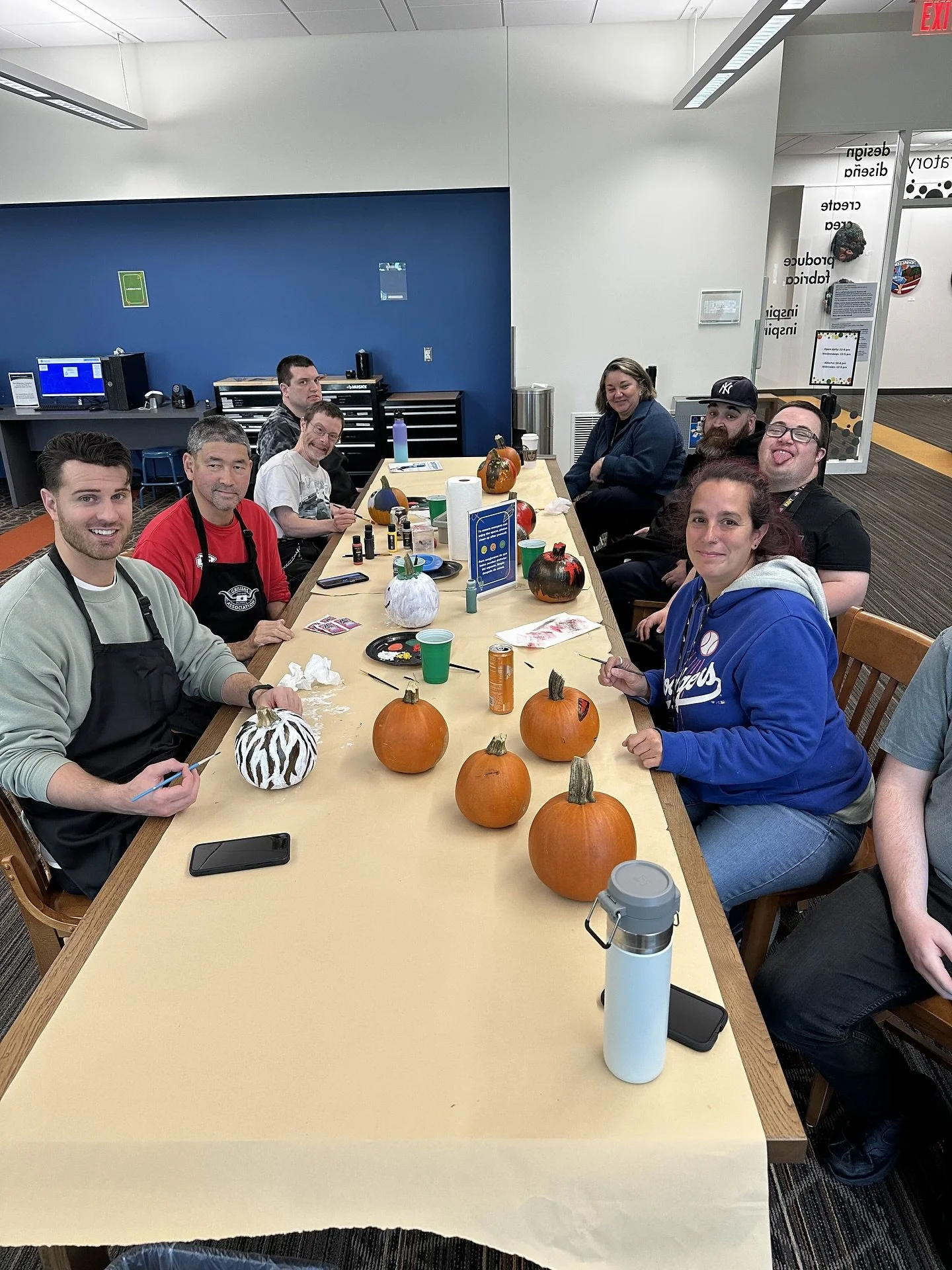 🎃🖌️ Halloween masterpieces in the making! 👻
We got boo-tifully creative painting Halloween ceramics and pumpkins! Everyone showed off their artsy side. ✨💀🧡