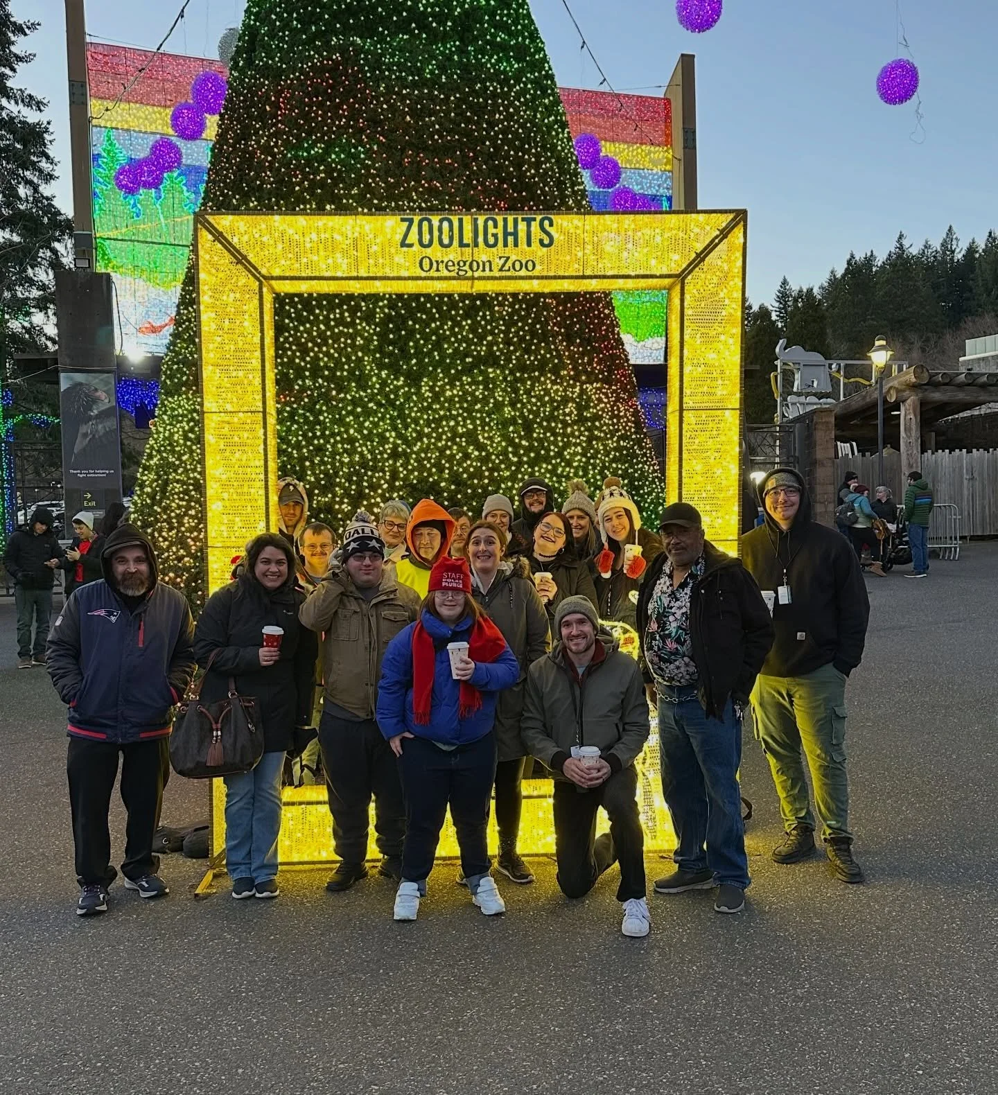 Ending the year with one of our favorite annual traditions ✨
ZooLights magic, glowing smiles, and so many memories made.

Grateful for moments like these as we head into a new year 💚
