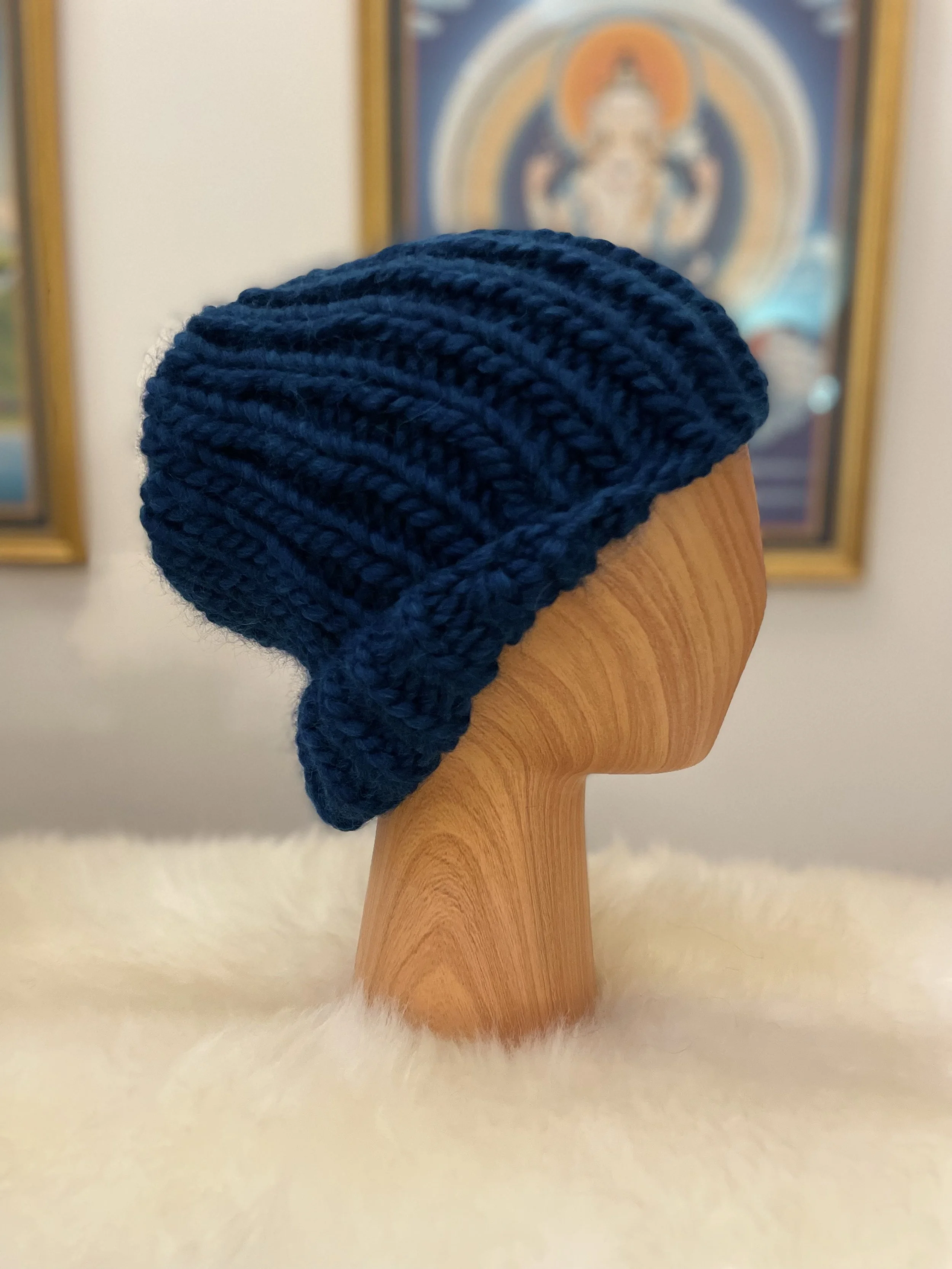 Adult Chunky Hat (Curasao Blue)