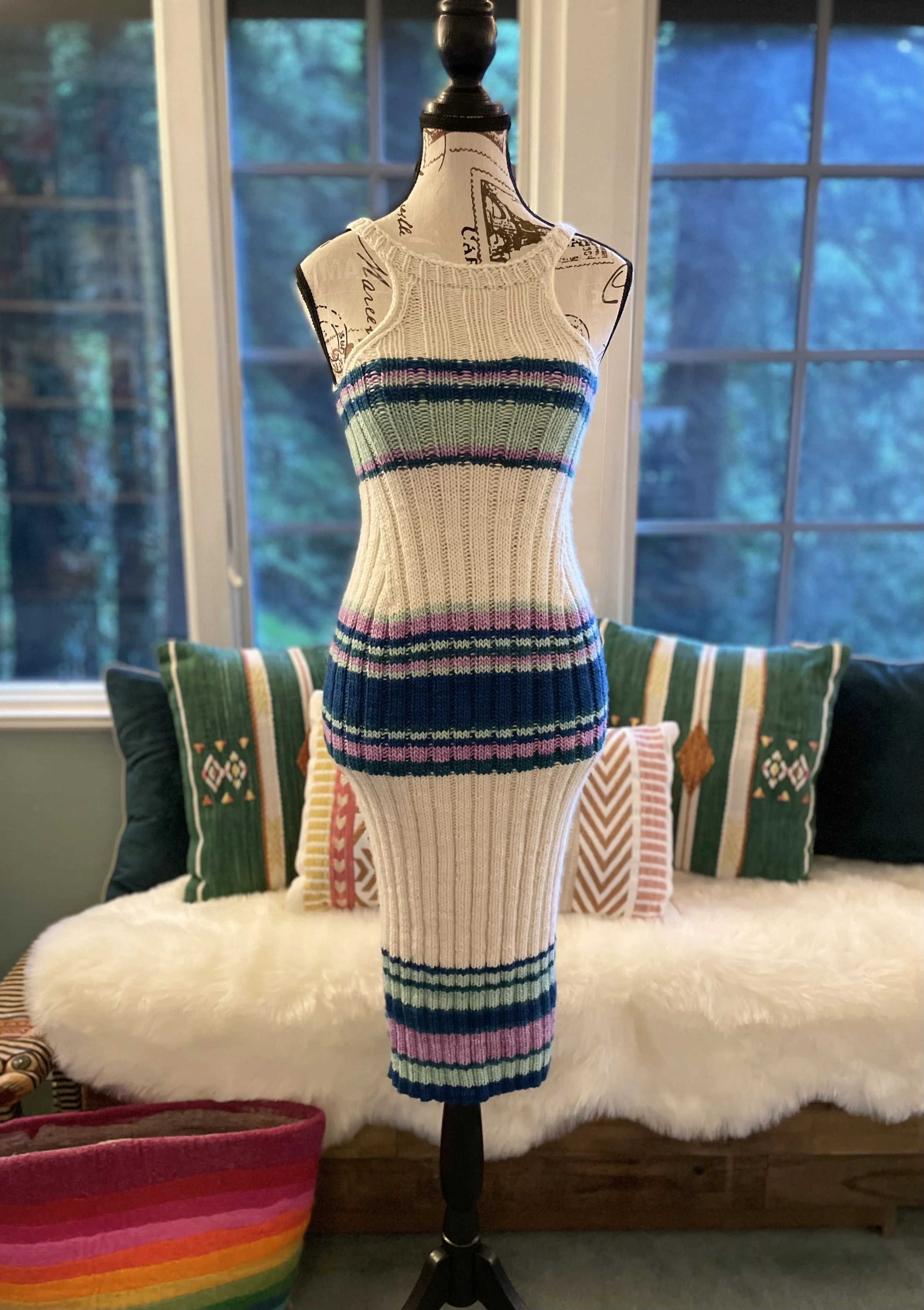 The Samba Dress Petite (Blue)